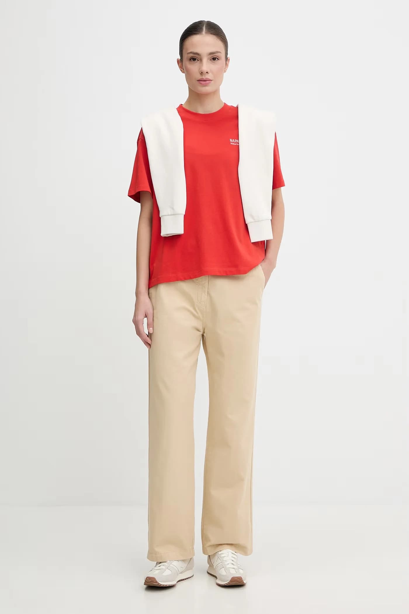 ILIANA хлопковая футболка - фото 2