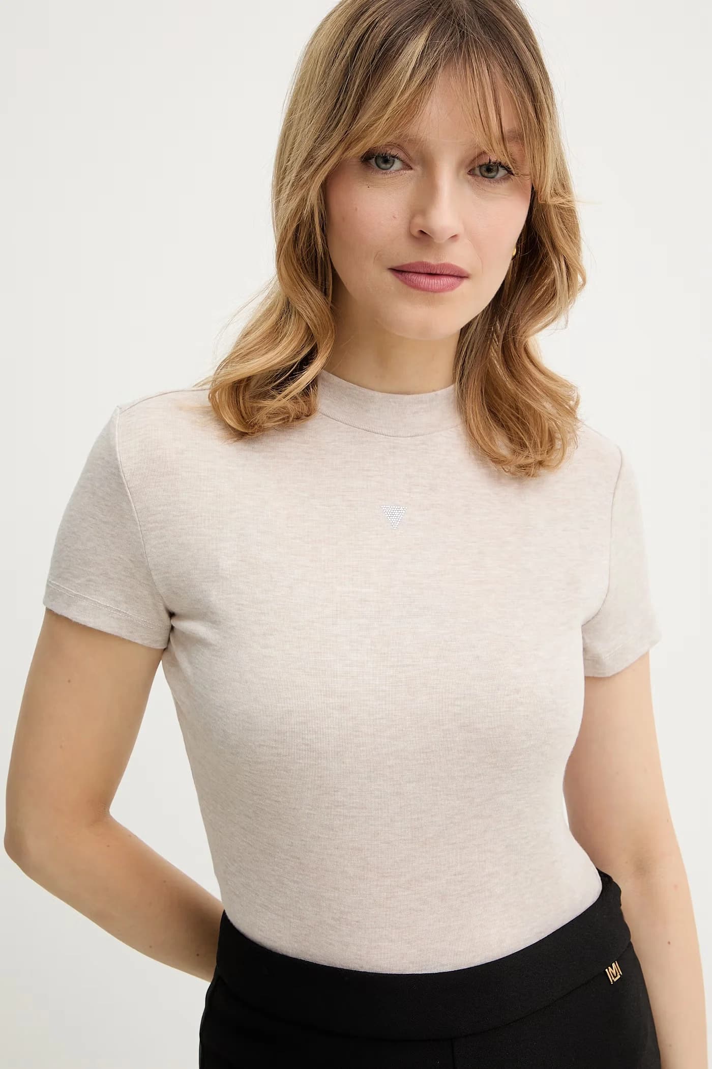 футболка TINA из смесового шелка - фото 4