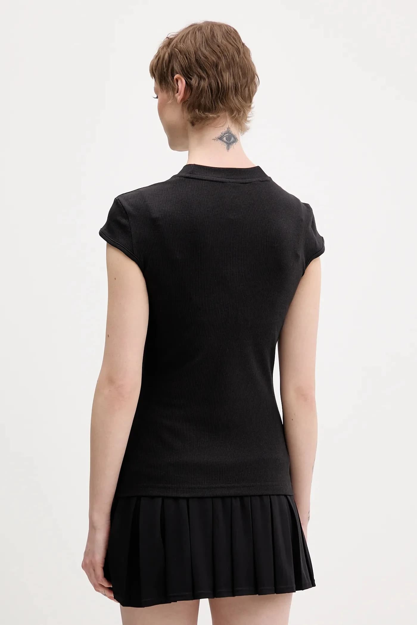 Футболка Essentials с капюшоном в рубчик - фото 3