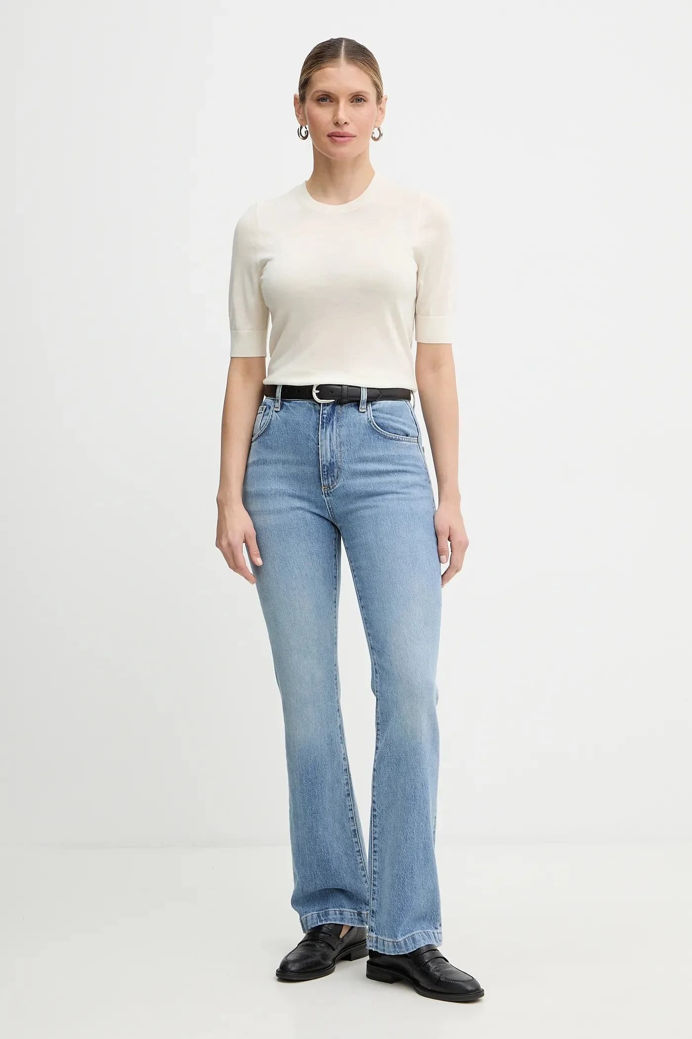 шерстяная футболка Farbella - фото 2