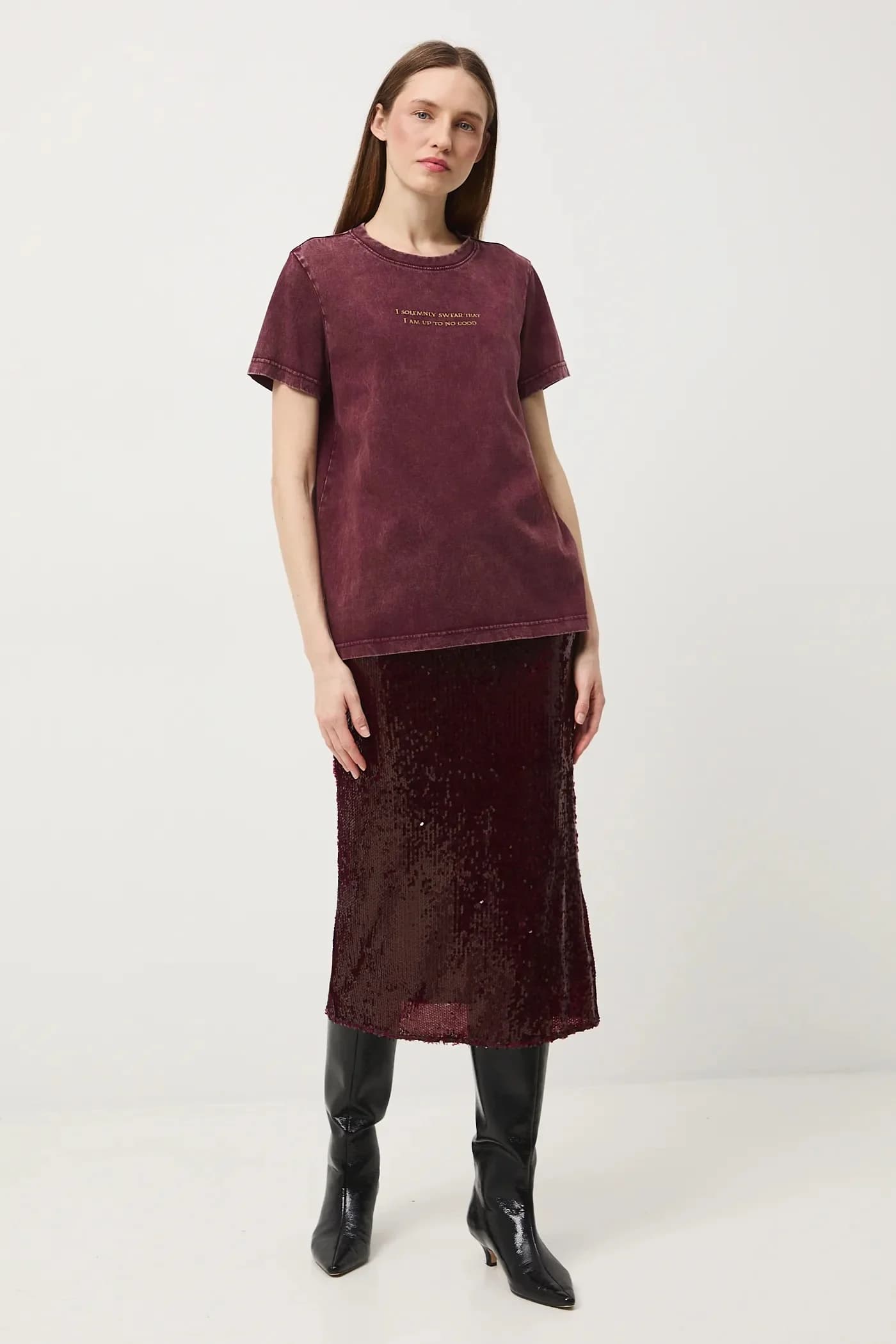 Хлопковая футболка - фото 5