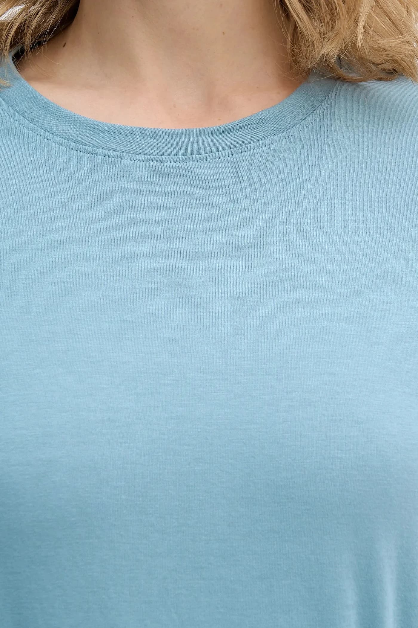 Хлопковая футболка - фото 5