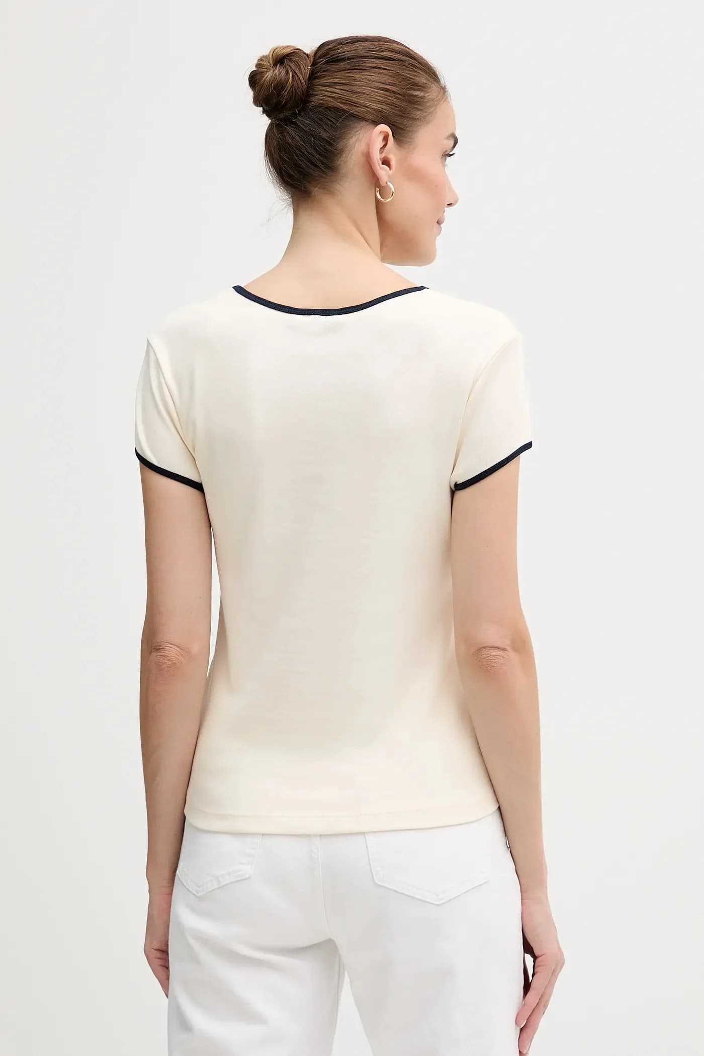 Хлопковая футболка - фото 3