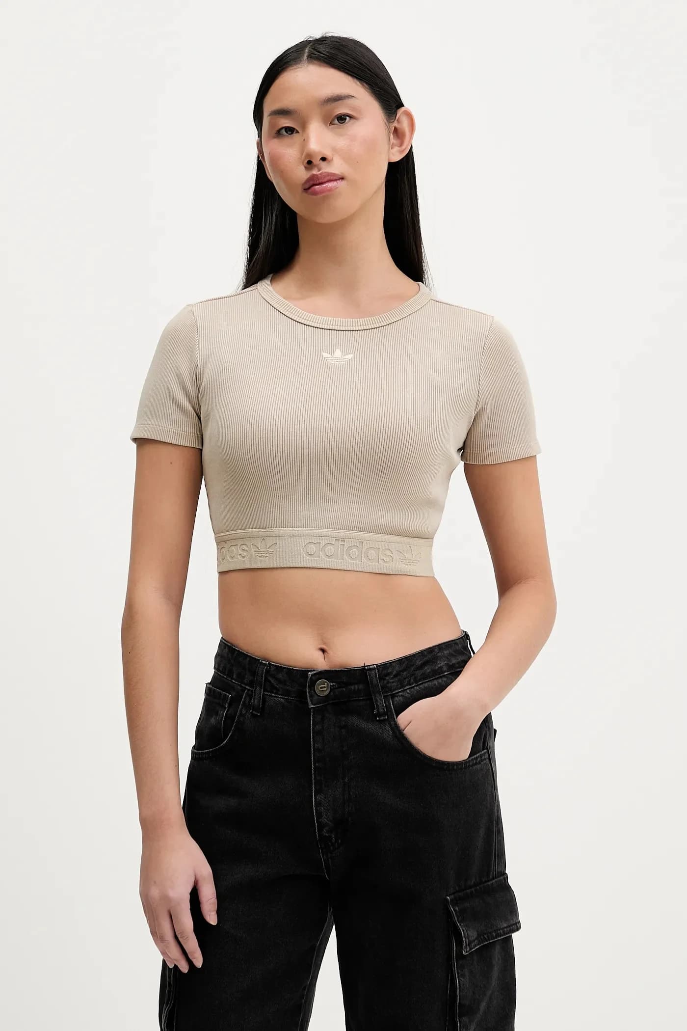 Футболка в рубчик