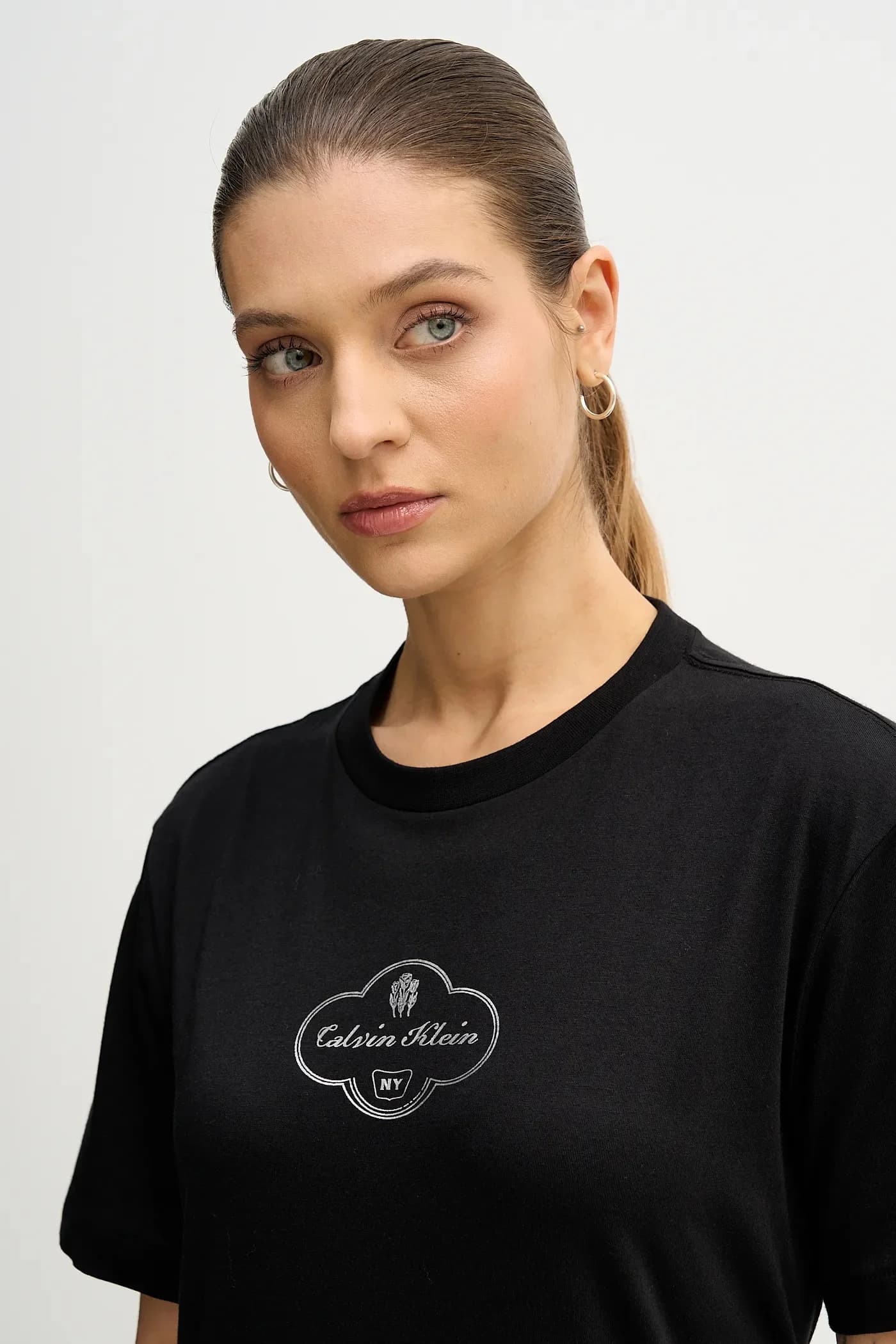 Хлопковая футболка - фото 4