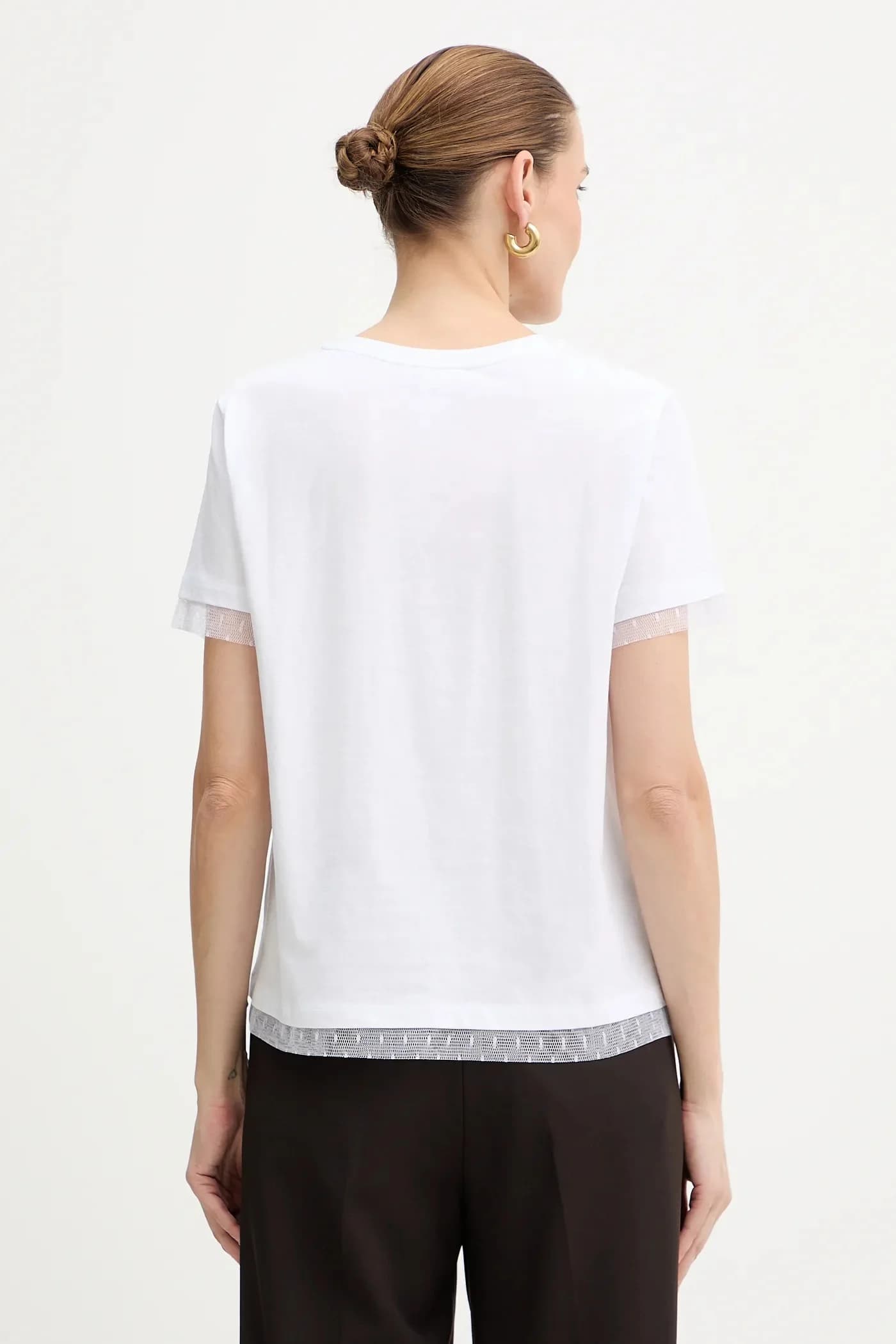 Хлопковая футболка - фото 3