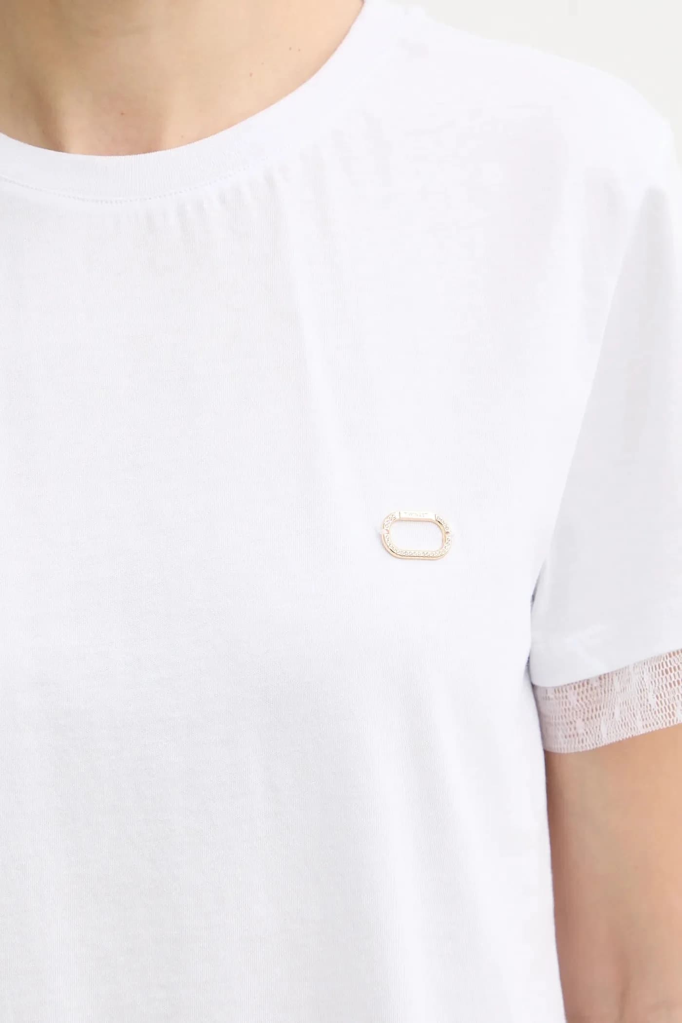 Хлопковая футболка - фото 5