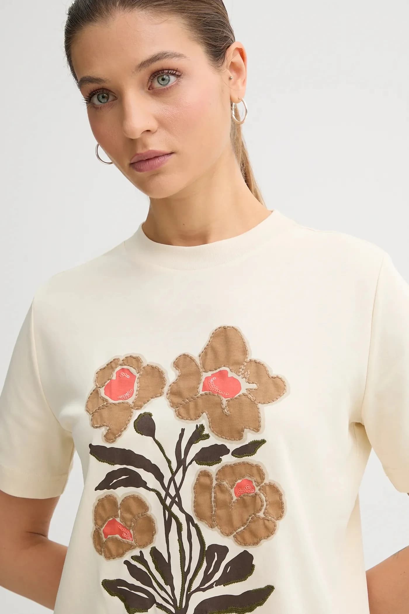 Хлопковая футболка - фото 4