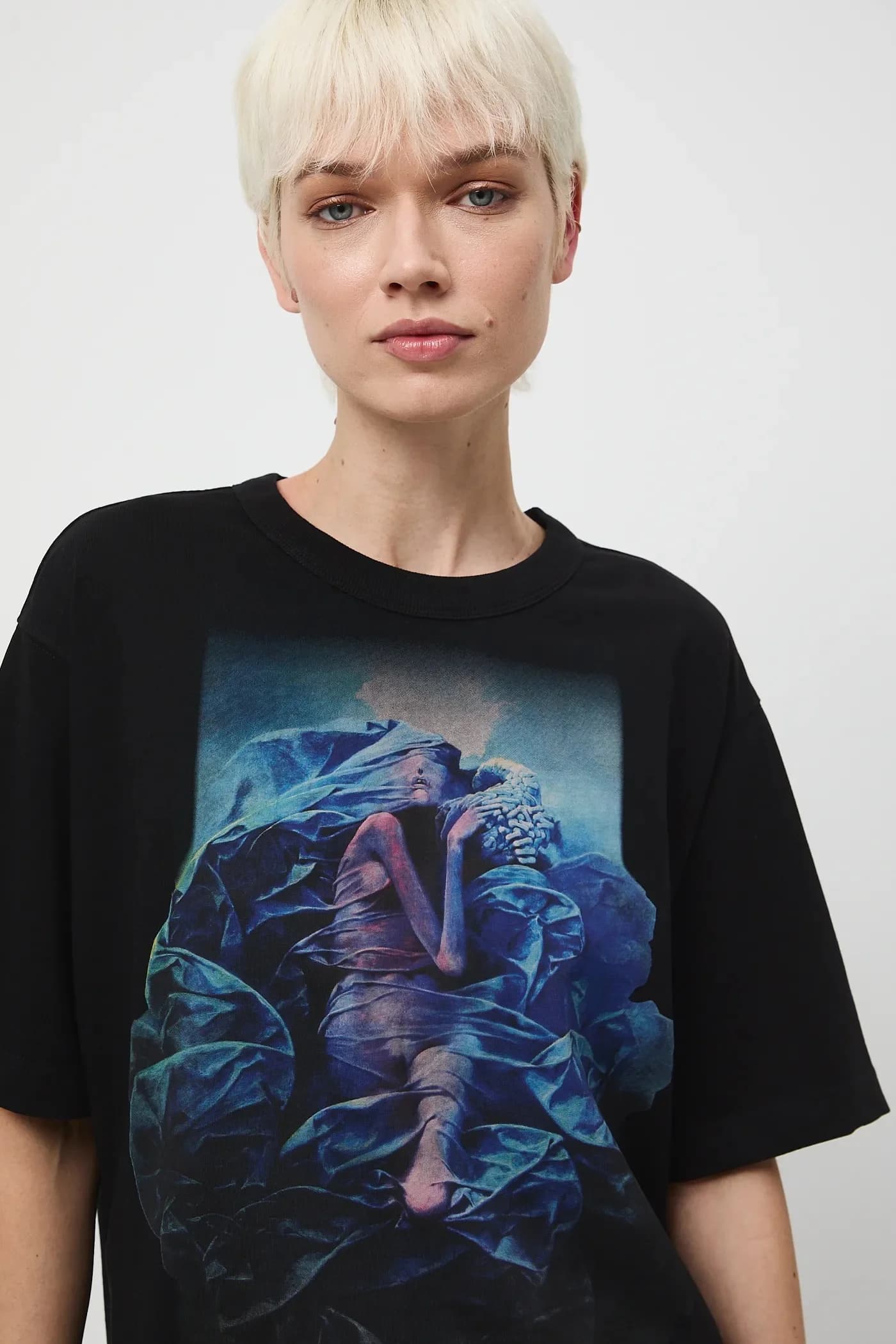 Хлопковая футболка - фото 5