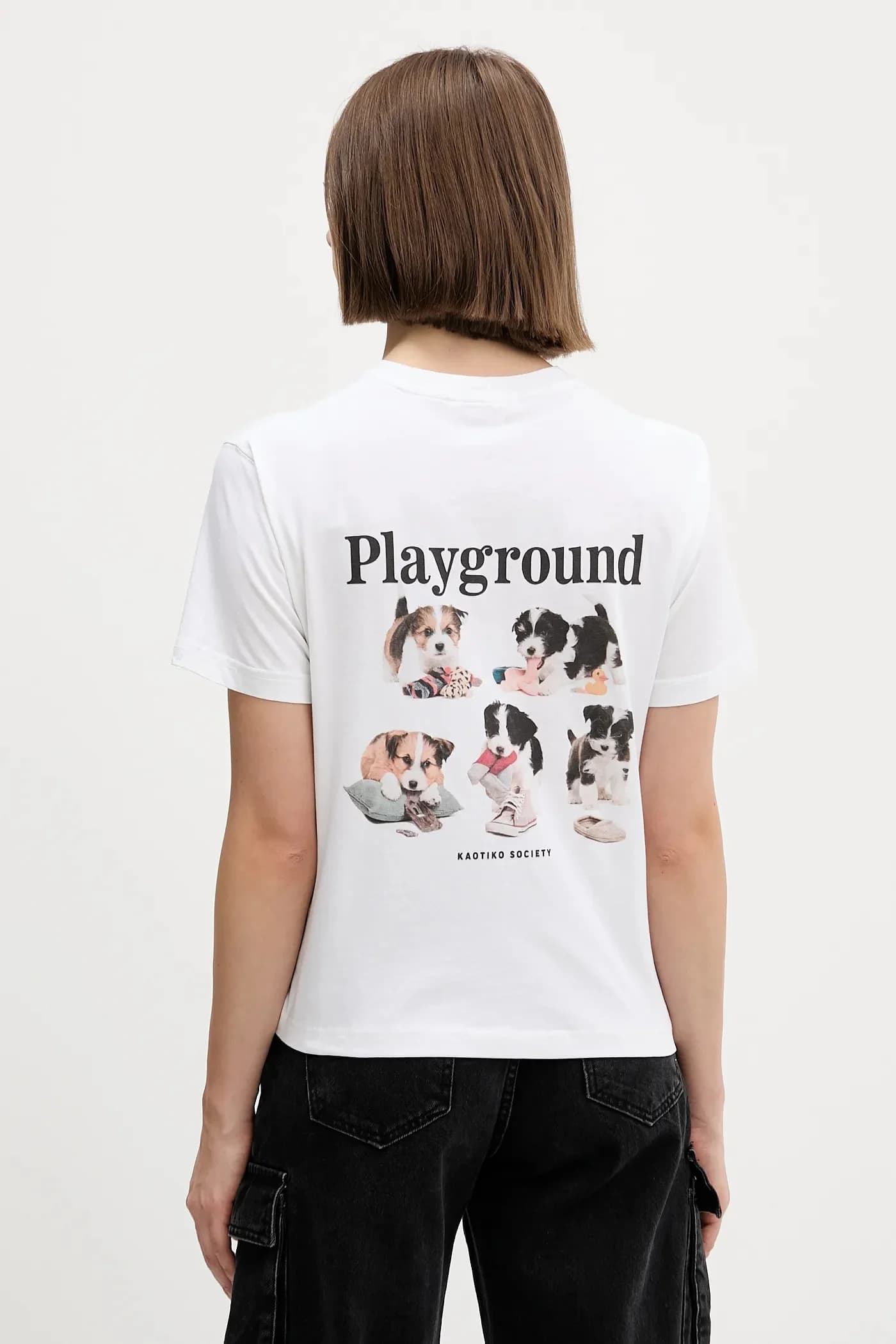 Хлопковая футболка - фото 5