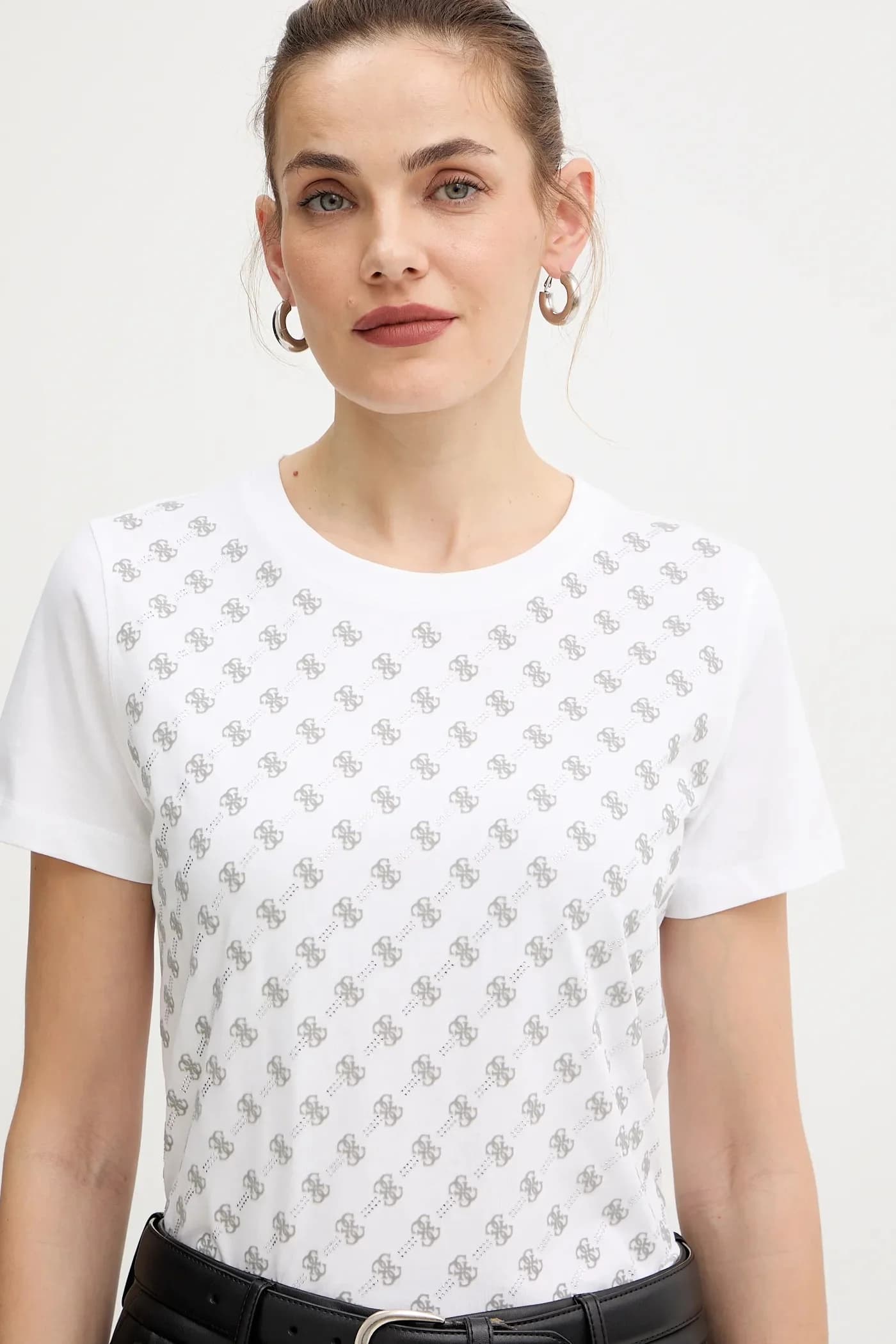 Хлопковая футболка - фото 4