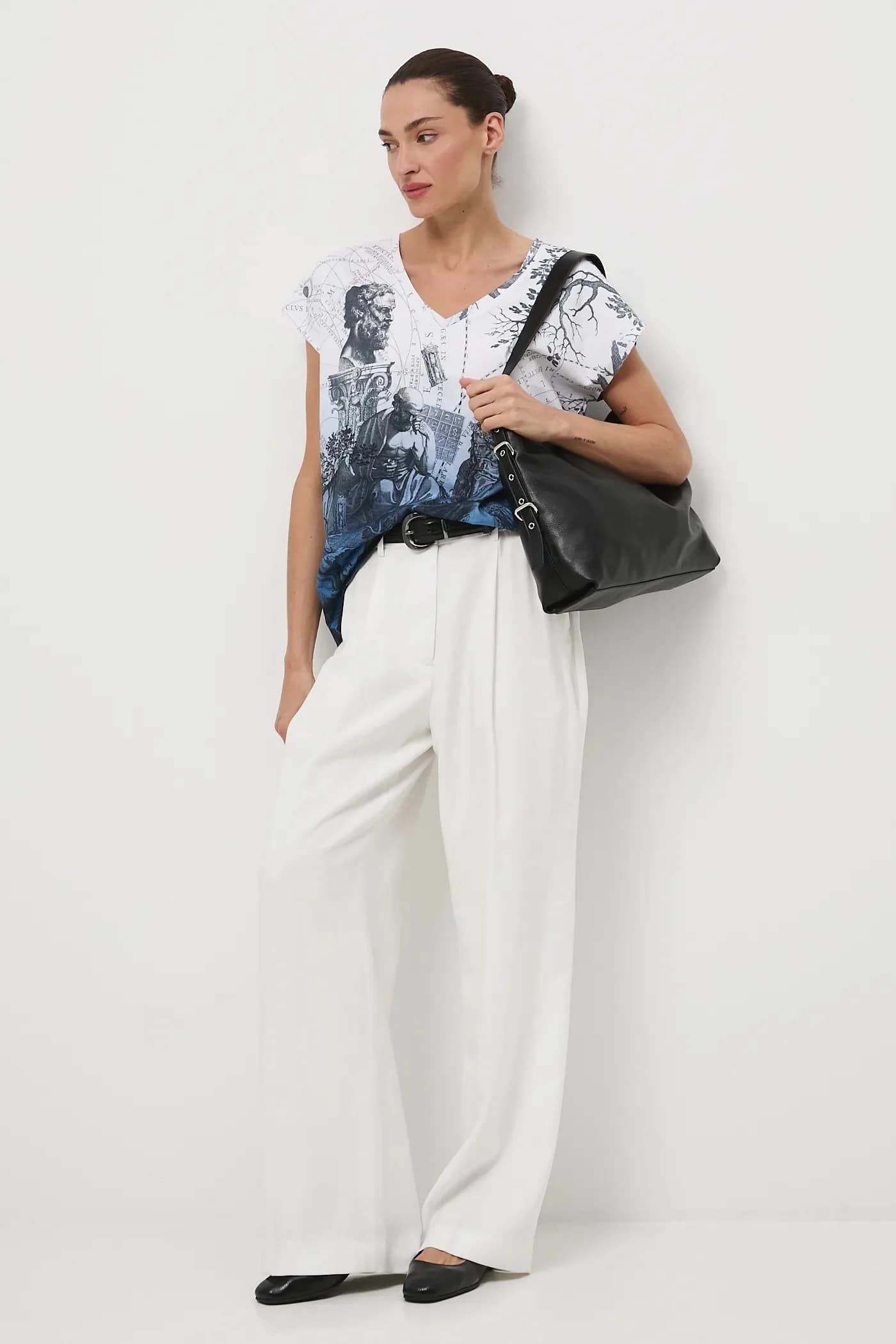 Хлопковая футболка - фото 3