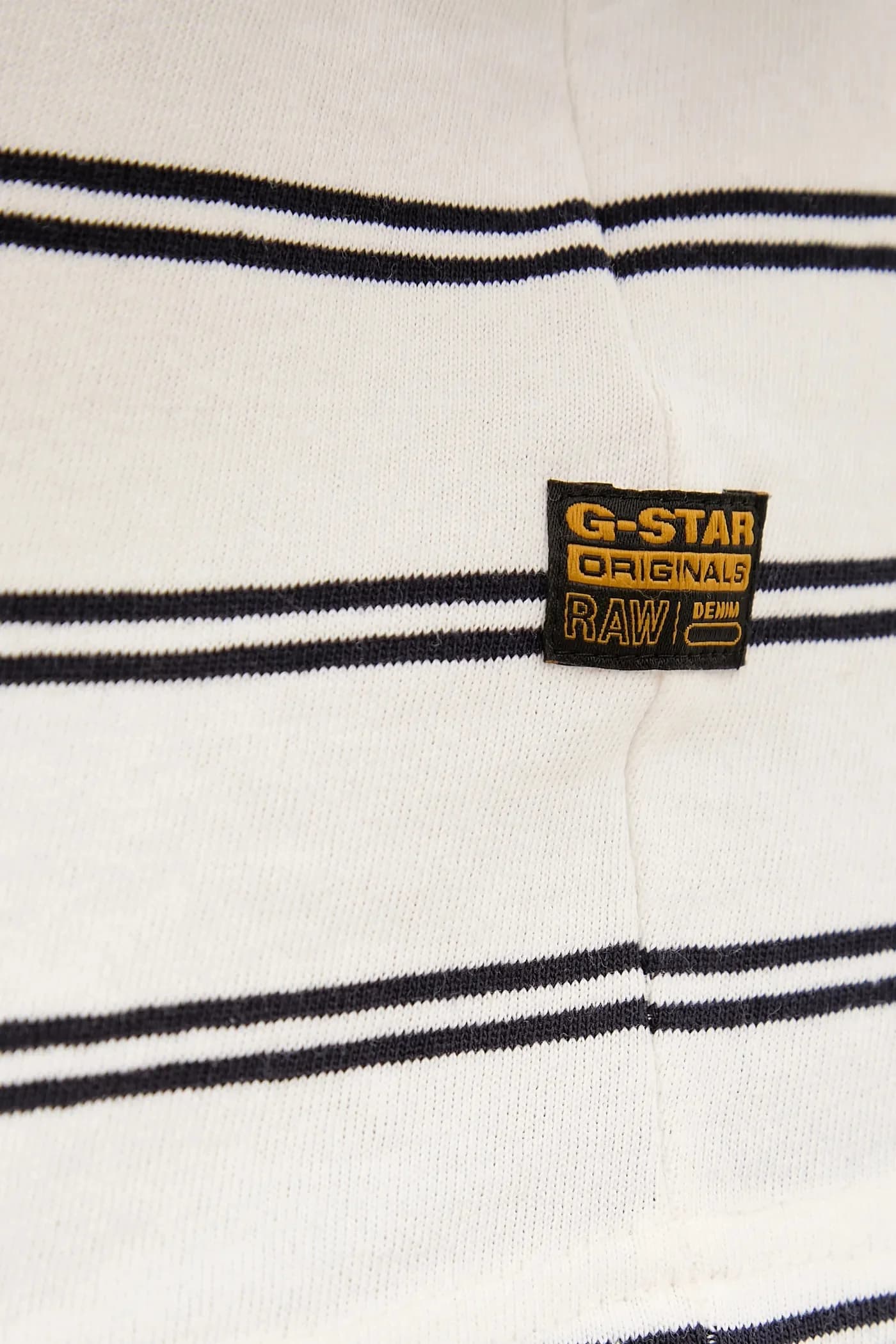 Хлопковая футболка свободного кроя в полоску - фото 5