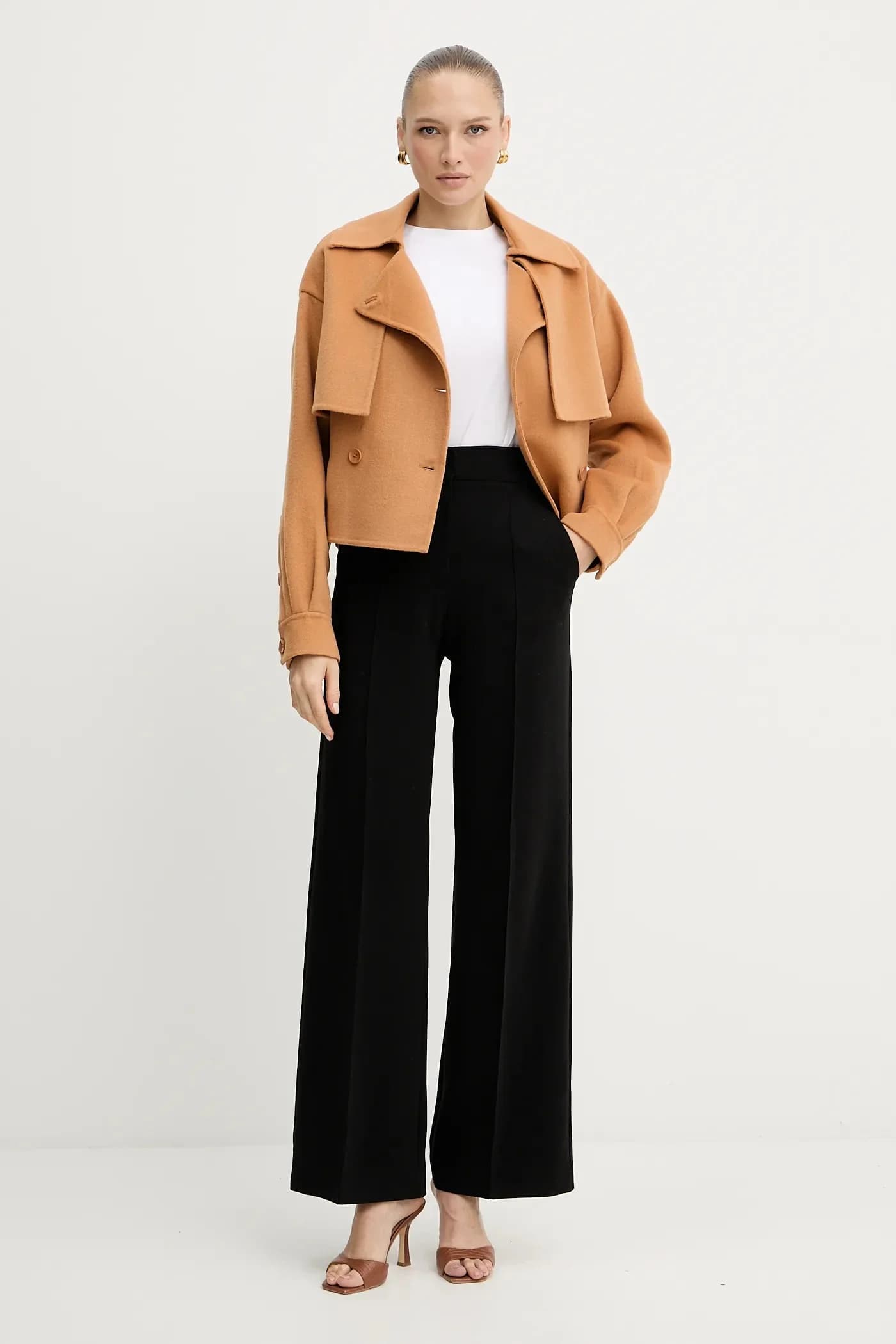 Хлопковая футболка BENSOULA - фото 2