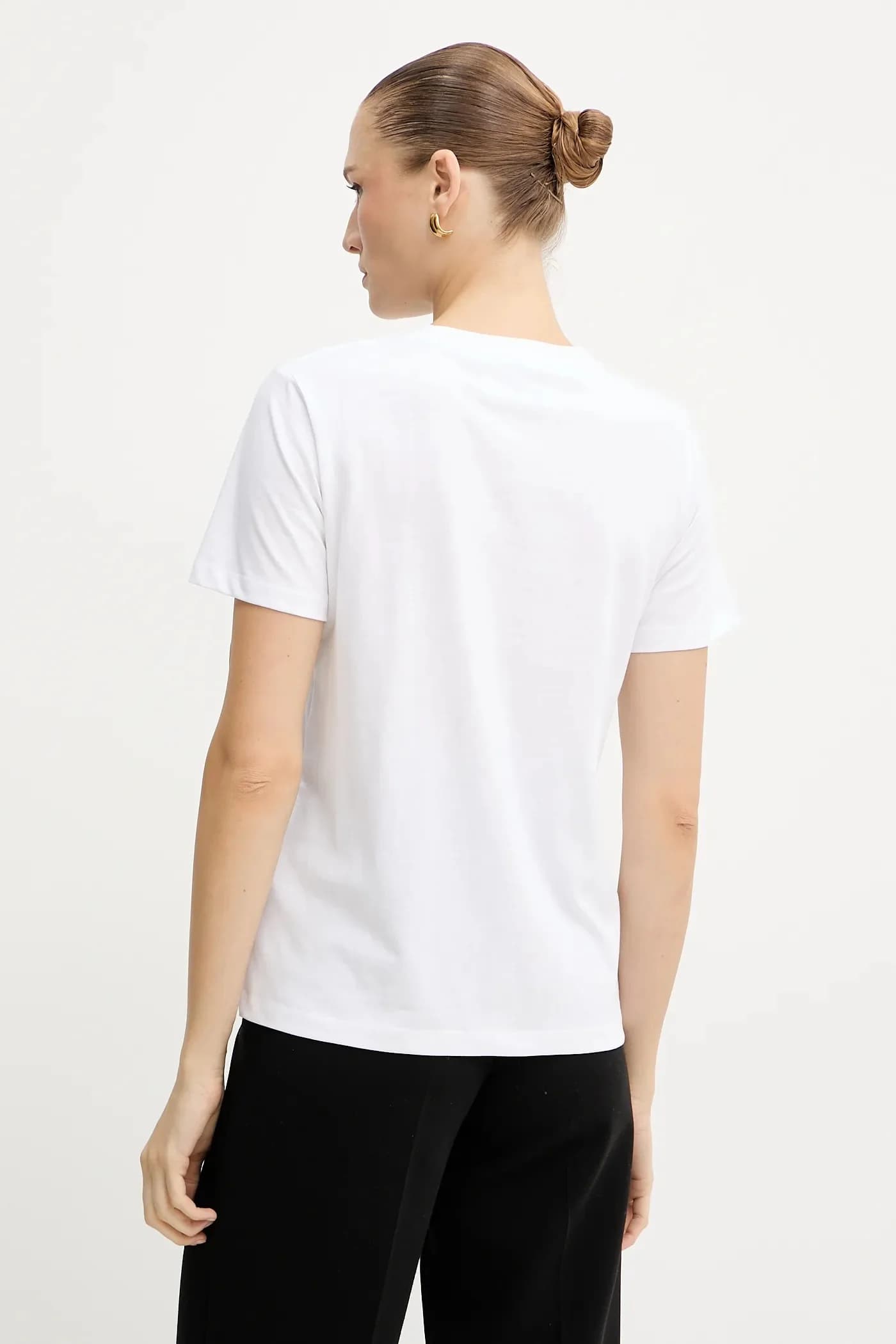 Хлопковая футболка BENSOULA - фото 3