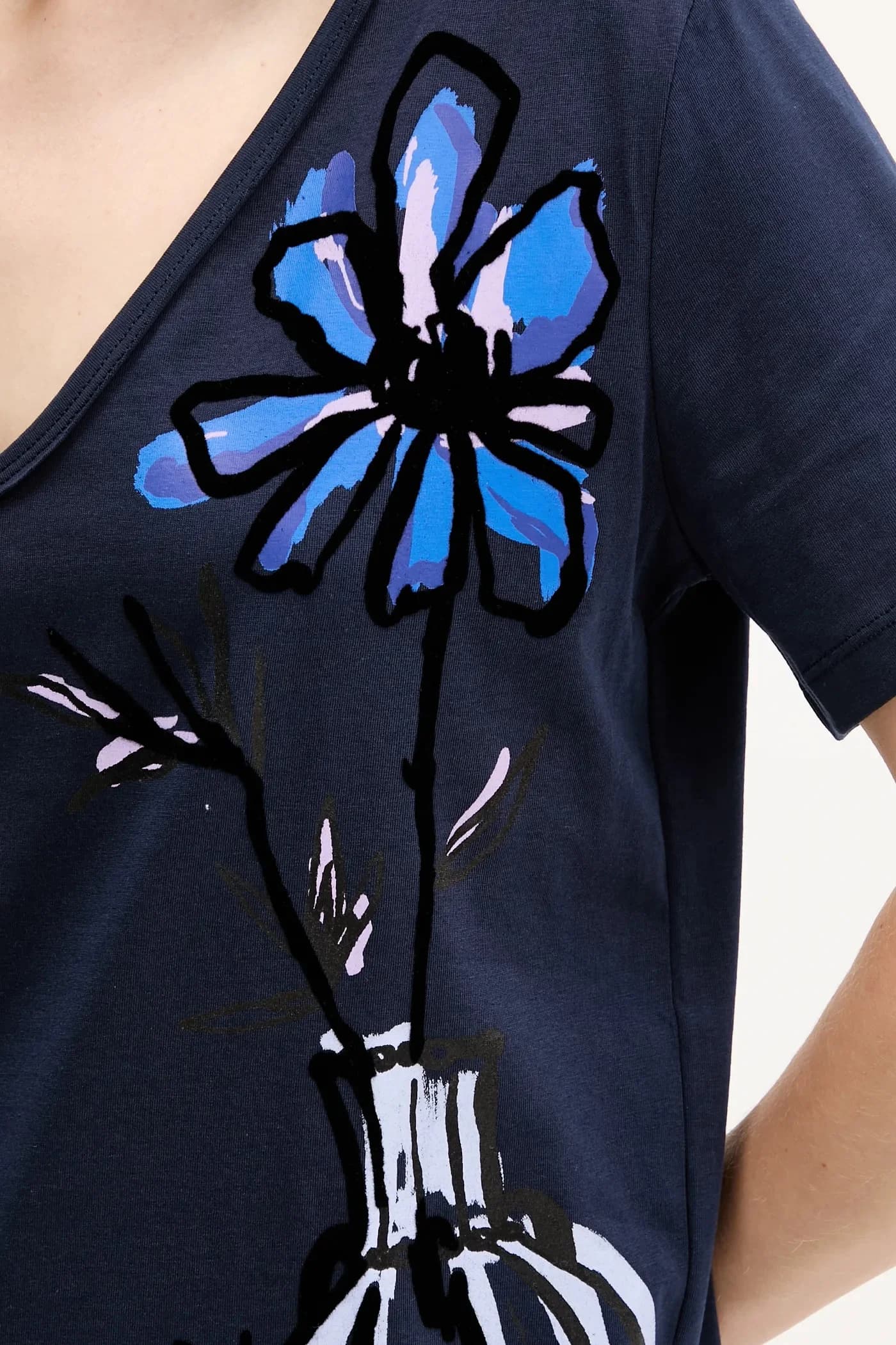 Хлопковая футболка DUMAS - фото 5