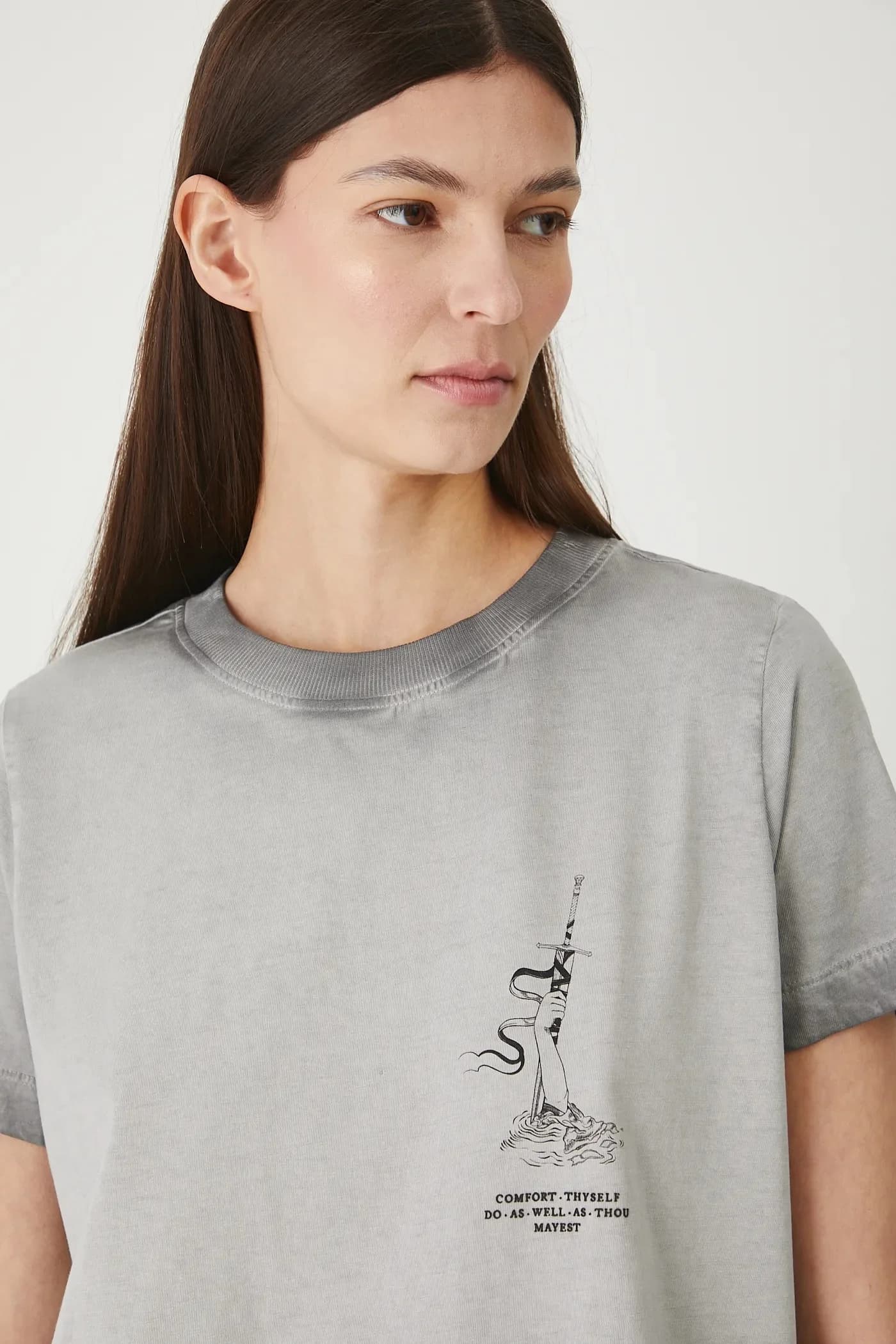 Хлопковая футболка - фото 5