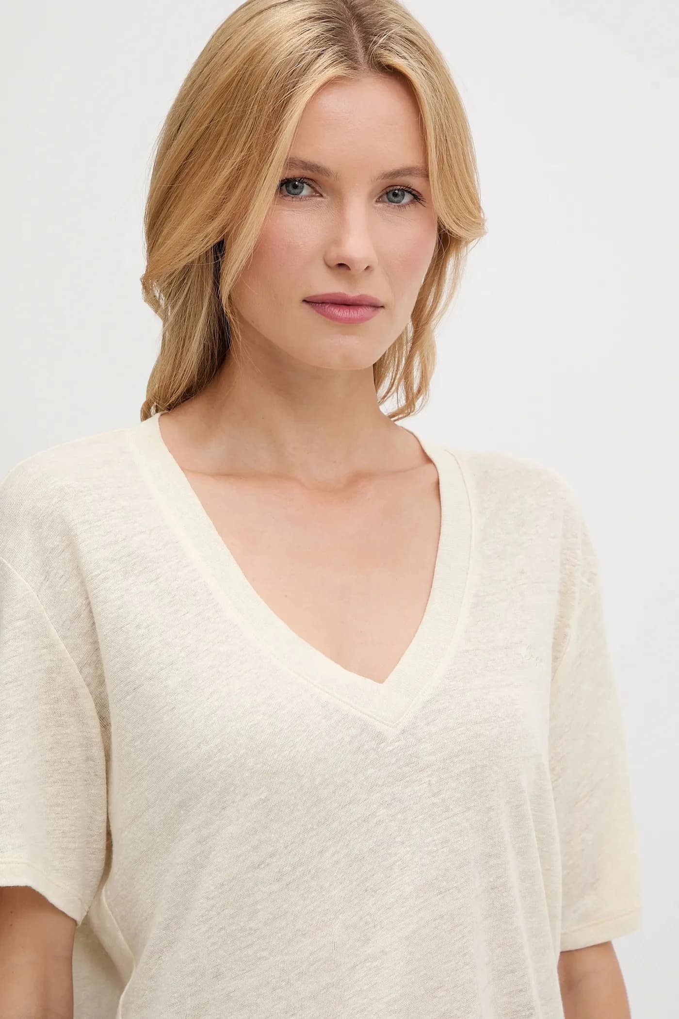 Льняная футболка C_Ela_1 - фото 3