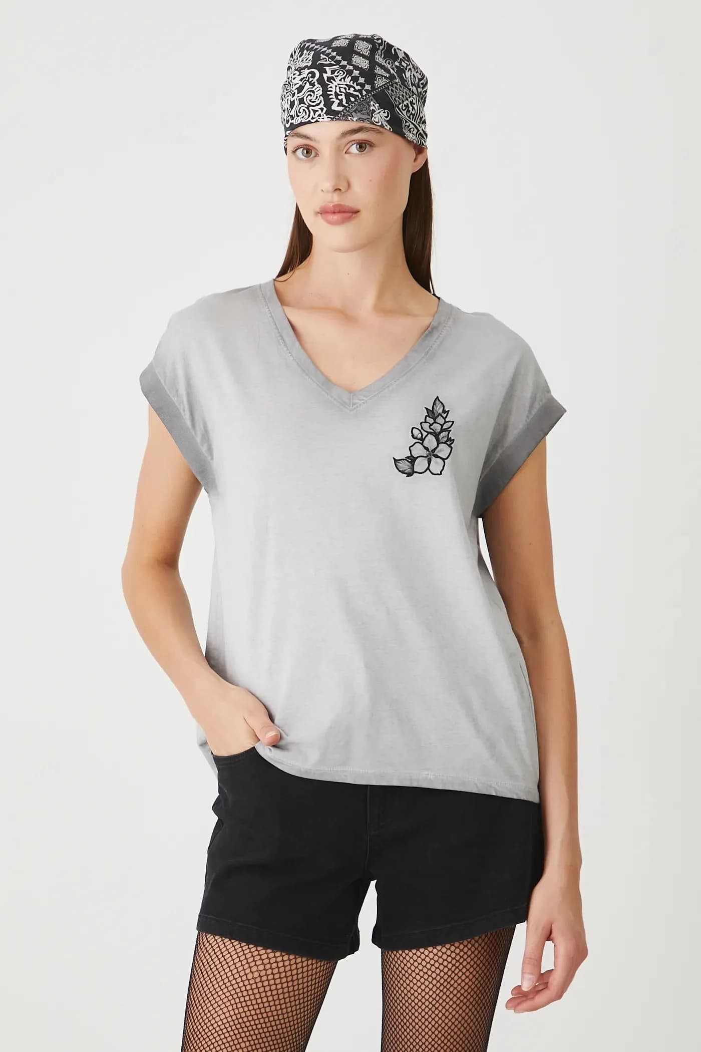 Хлопковая футболка - фото 2