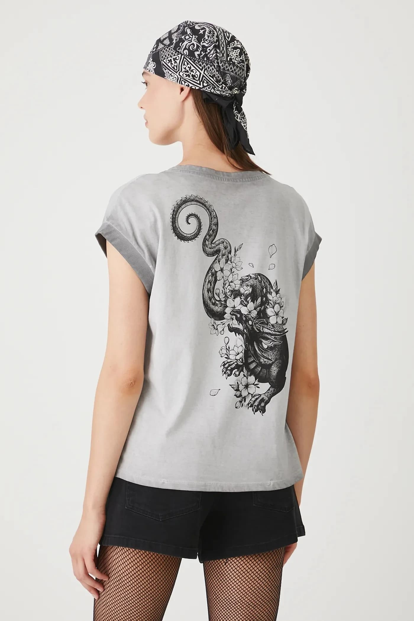 Хлопковая футболка - фото 4