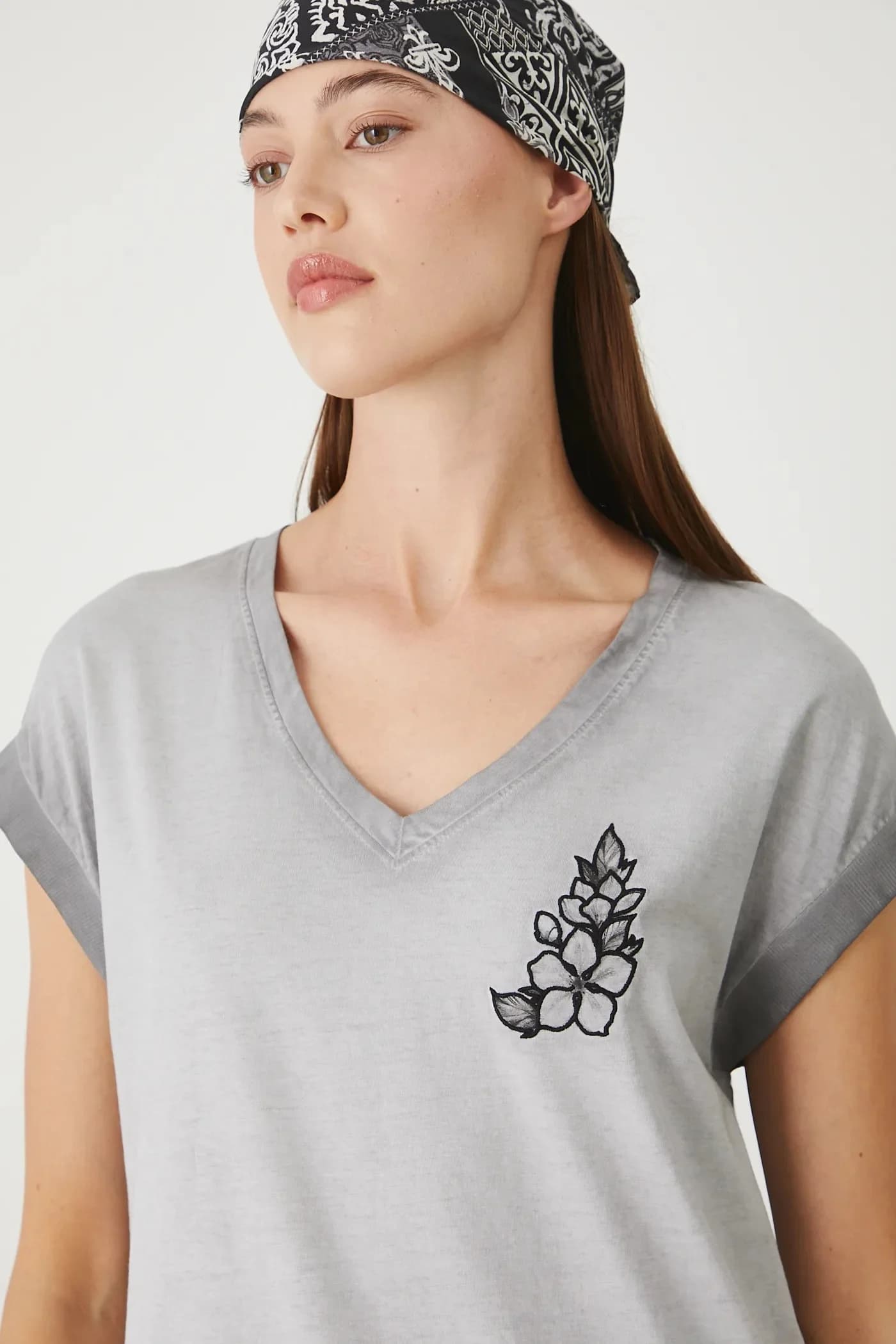 Хлопковая футболка - фото 5