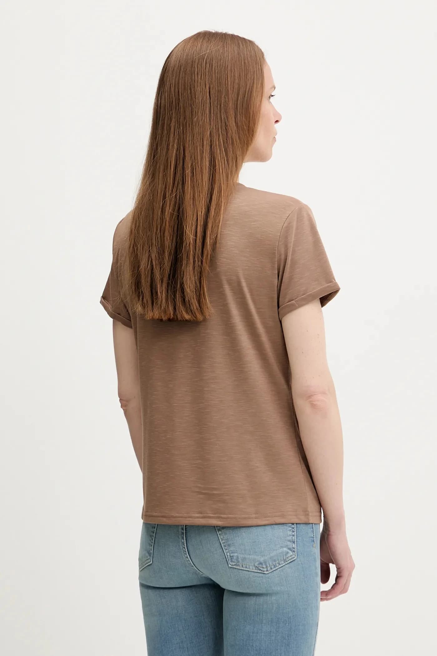 Льняная футболка - фото 3