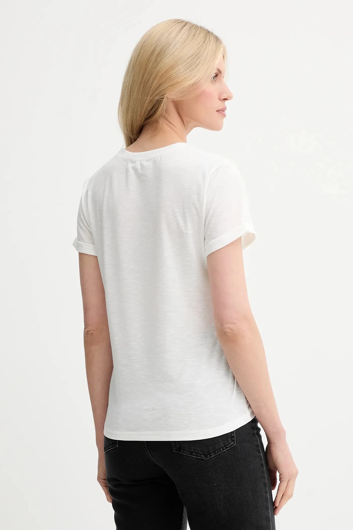 Льняная футболка - фото 3