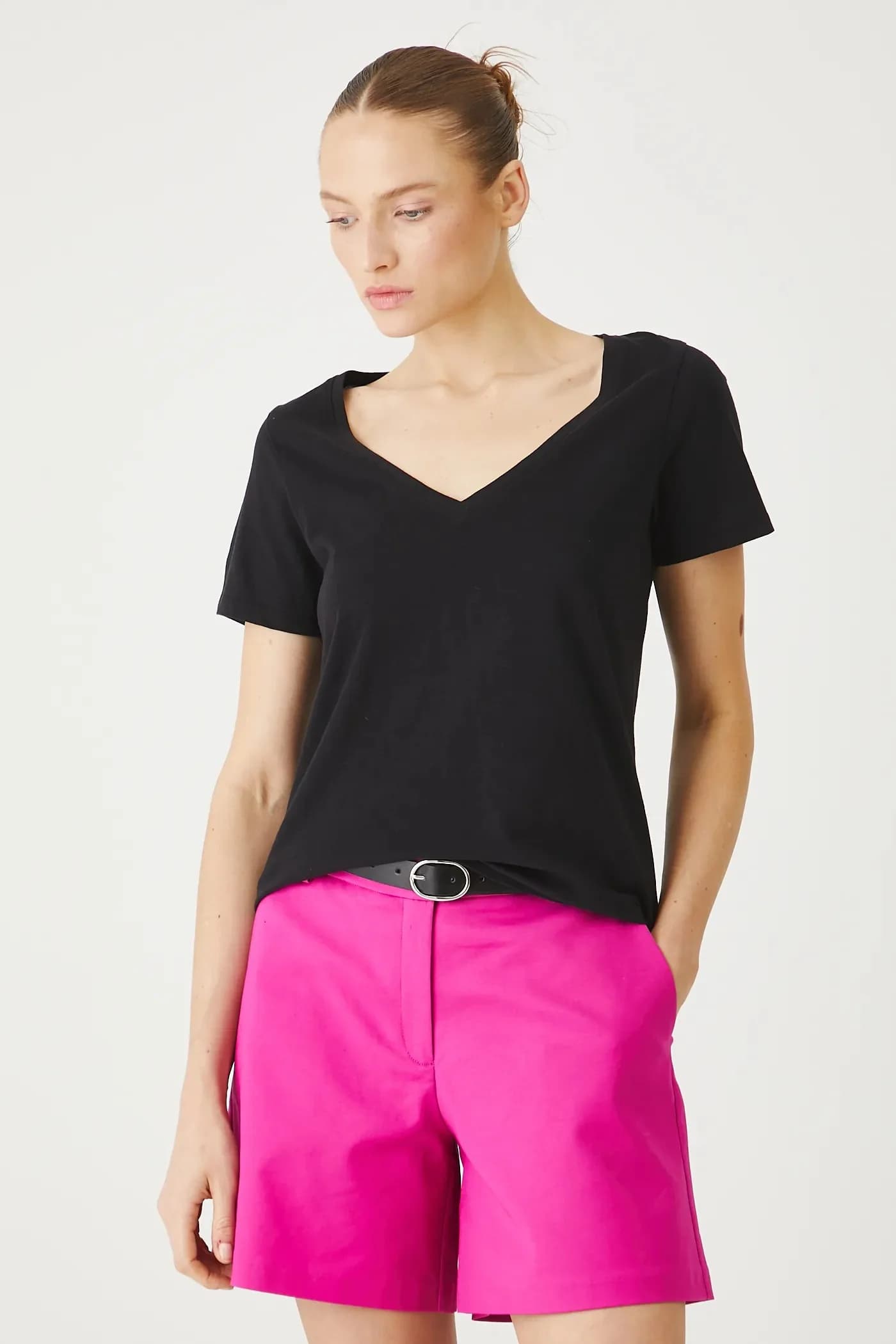 Хлопковая футболка - фото 2