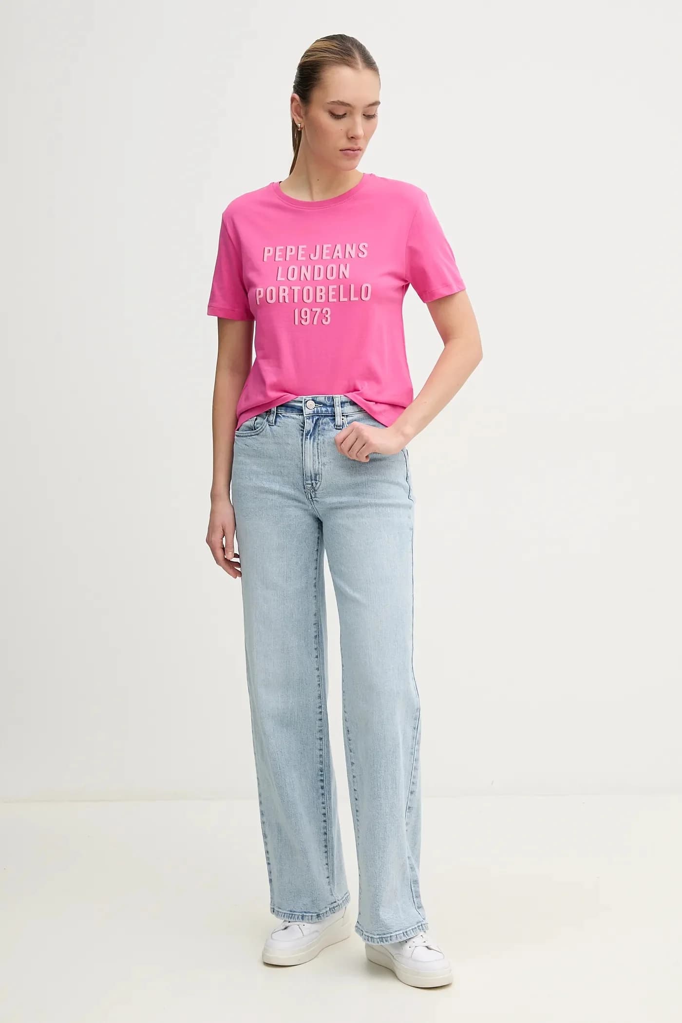 РУБИНОВАЯ футболка из хлопка - фото 2