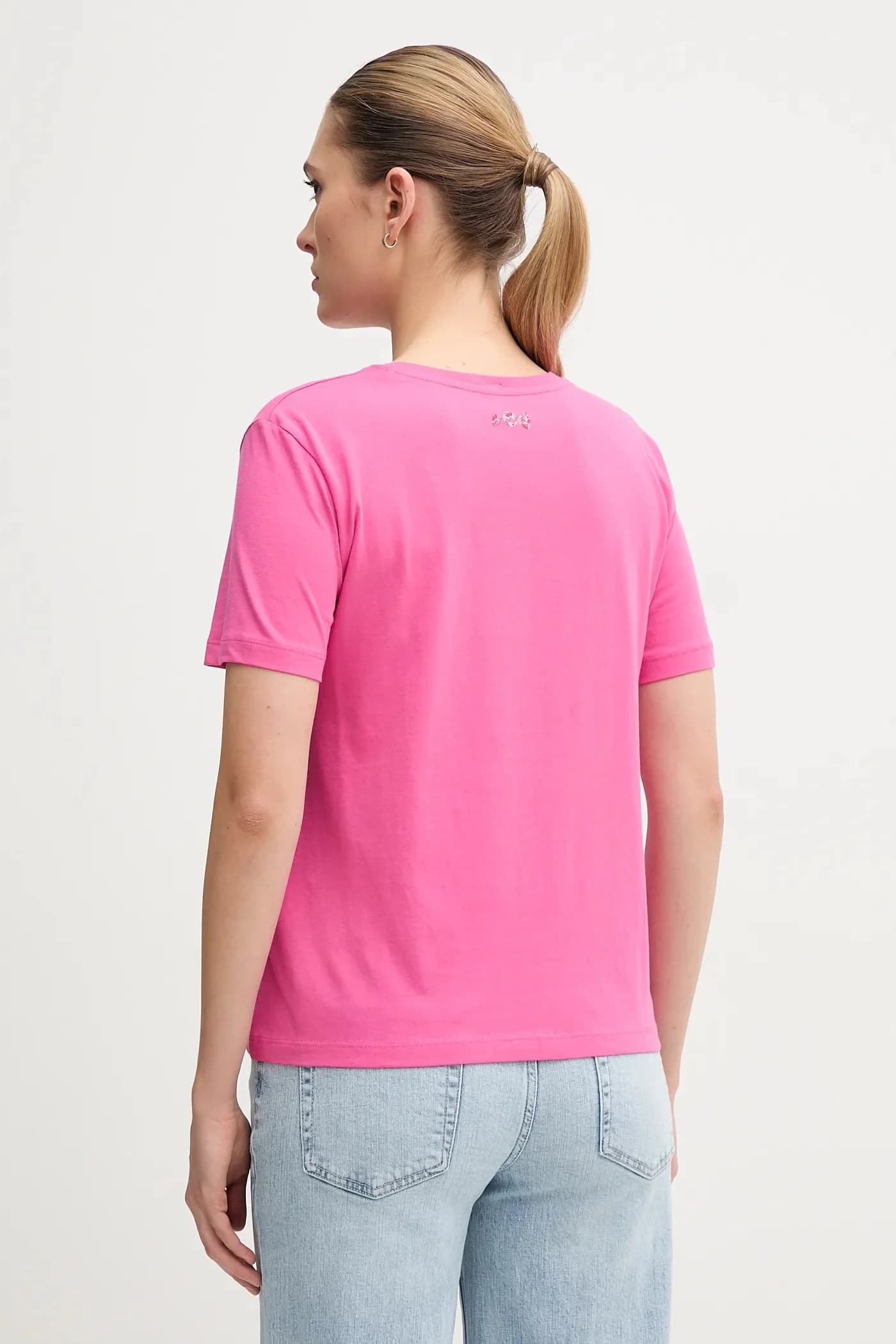 РУБИНОВАЯ футболка из хлопка - фото 3