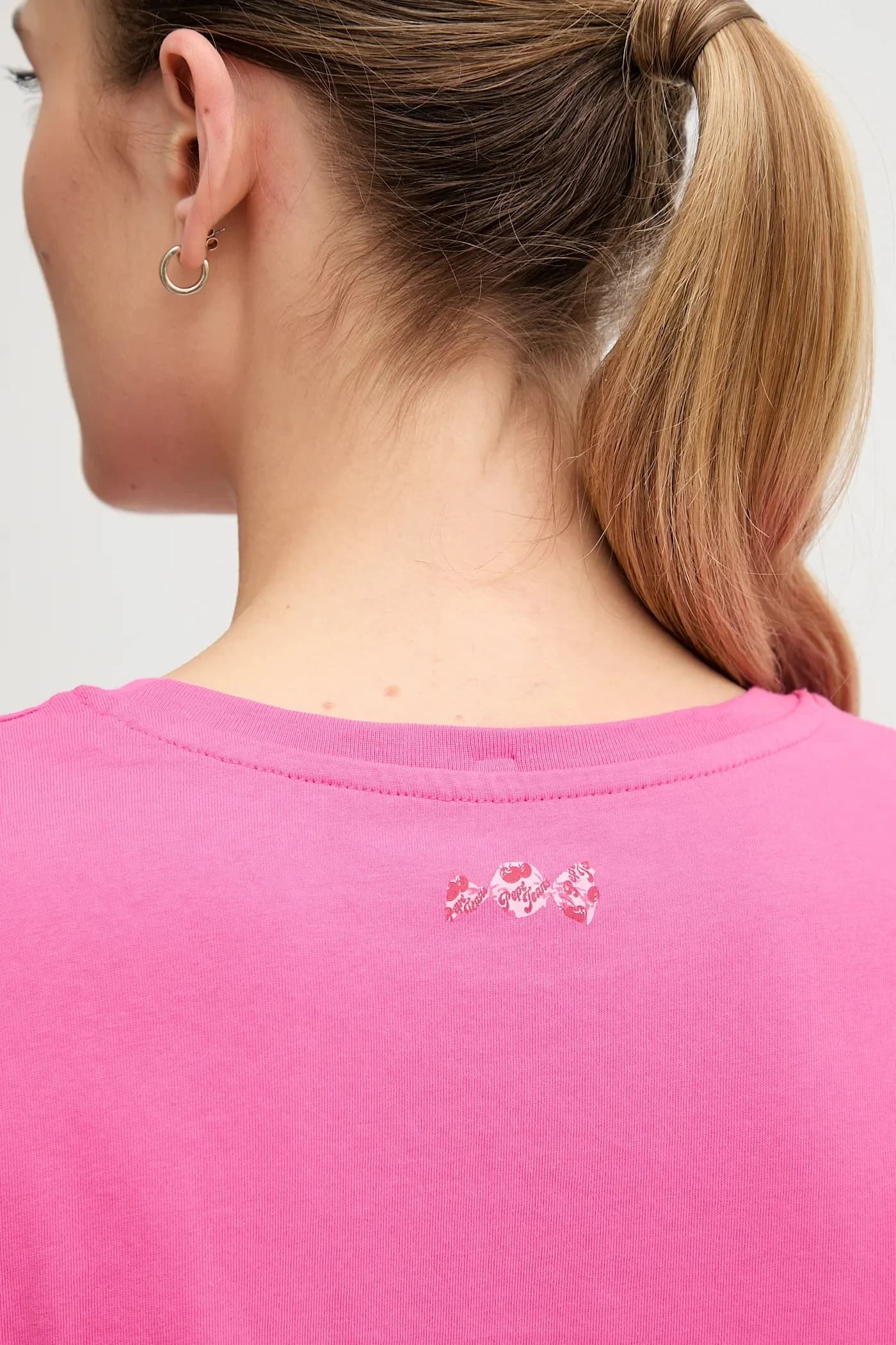 РУБИНОВАЯ футболка из хлопка - фото 6