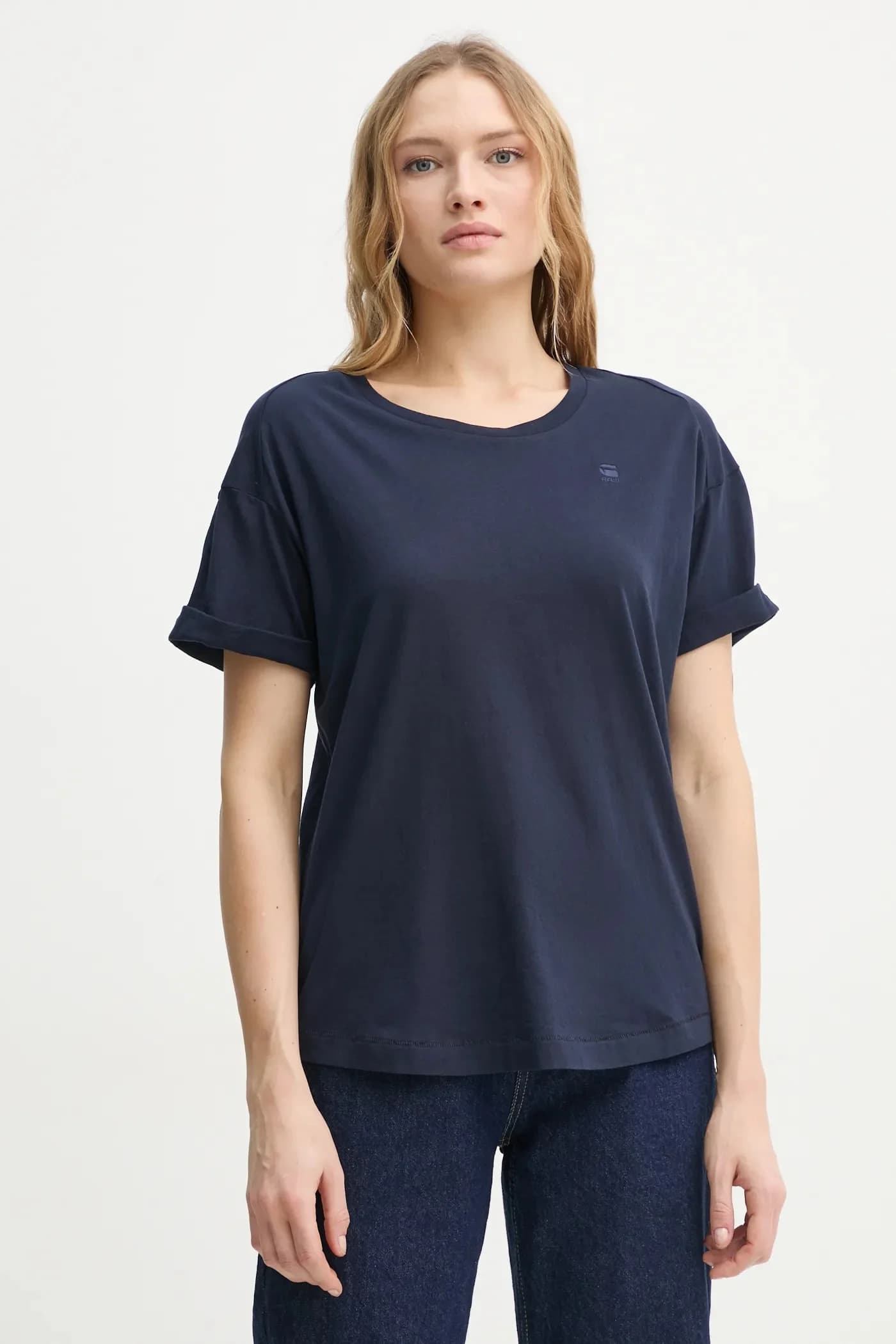 Подвернутая футболка из хлопка sl BF