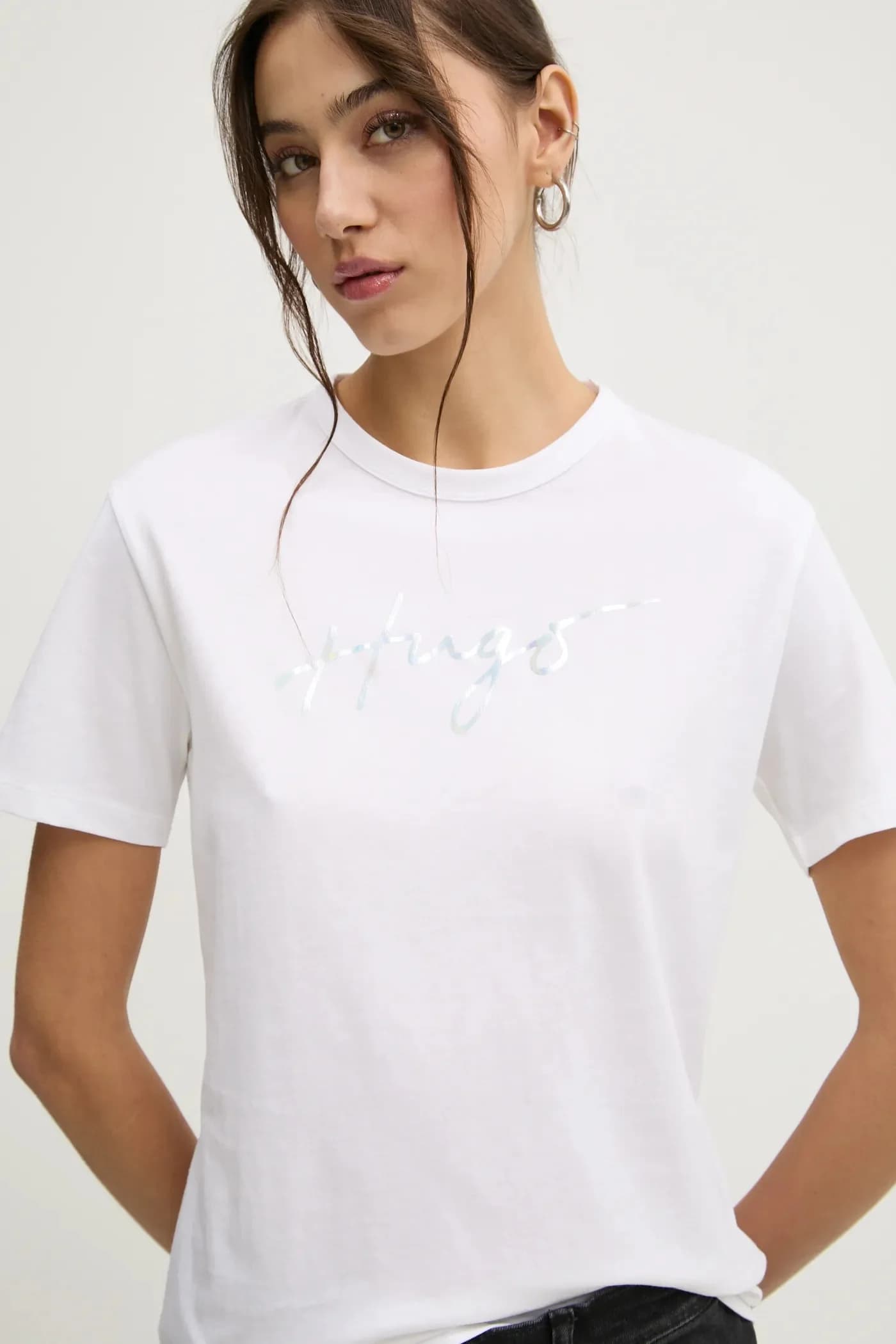 Хлопковая футболка - фото 4