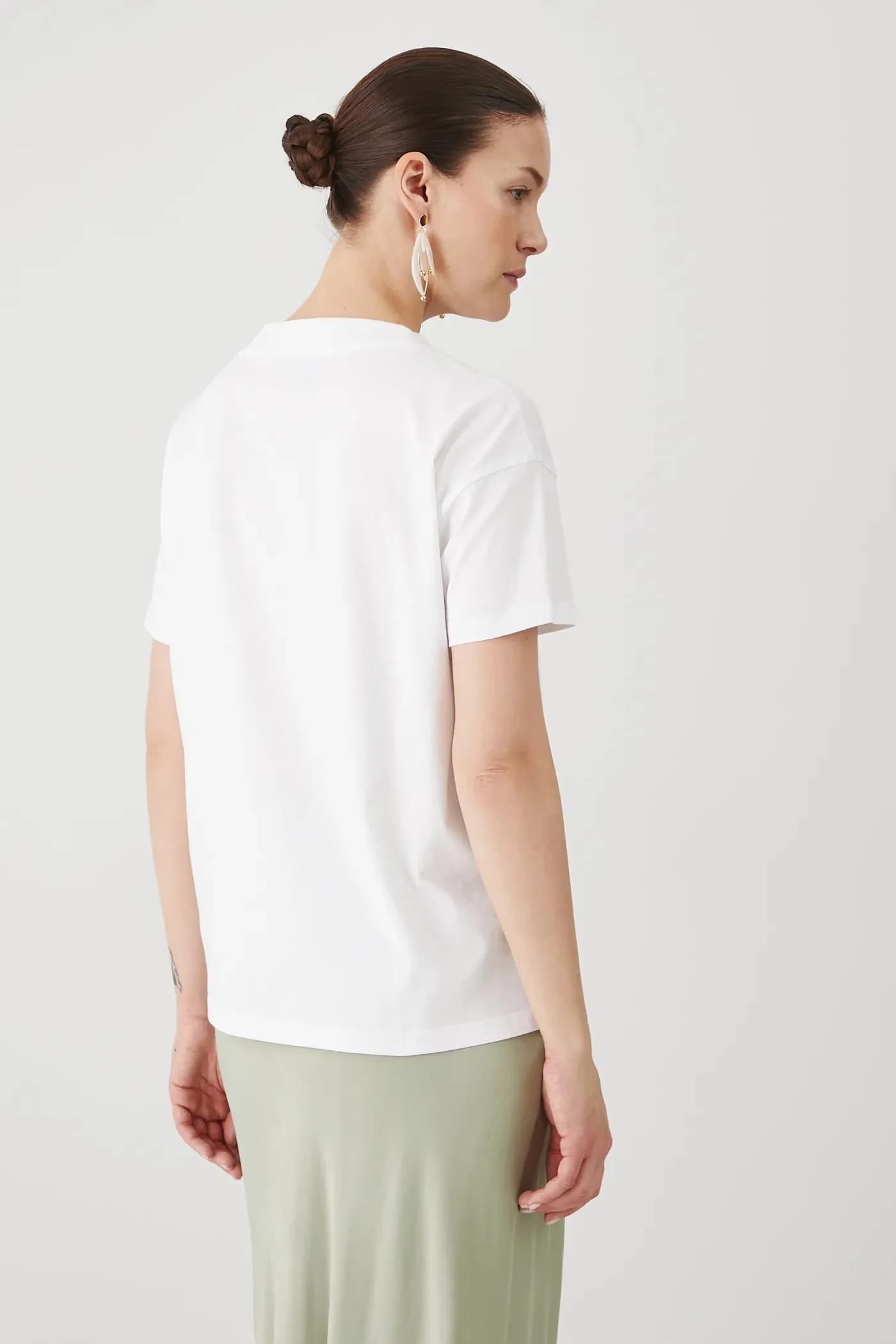 Хлопковая футболка - фото 3