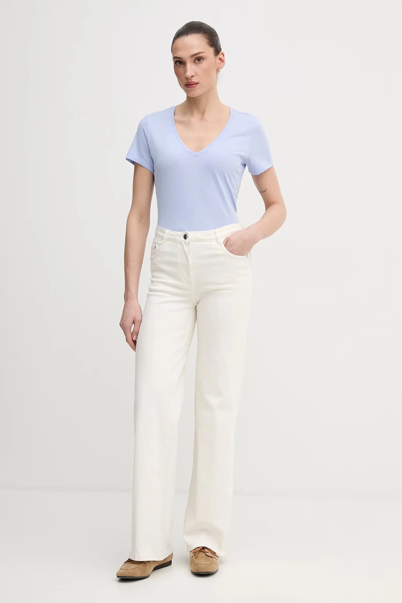 Хлопковая футболка - фото 2