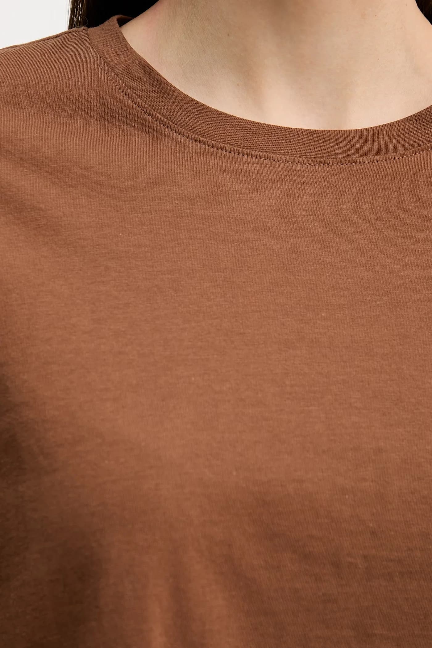 Хлопковая футболка - фото 5