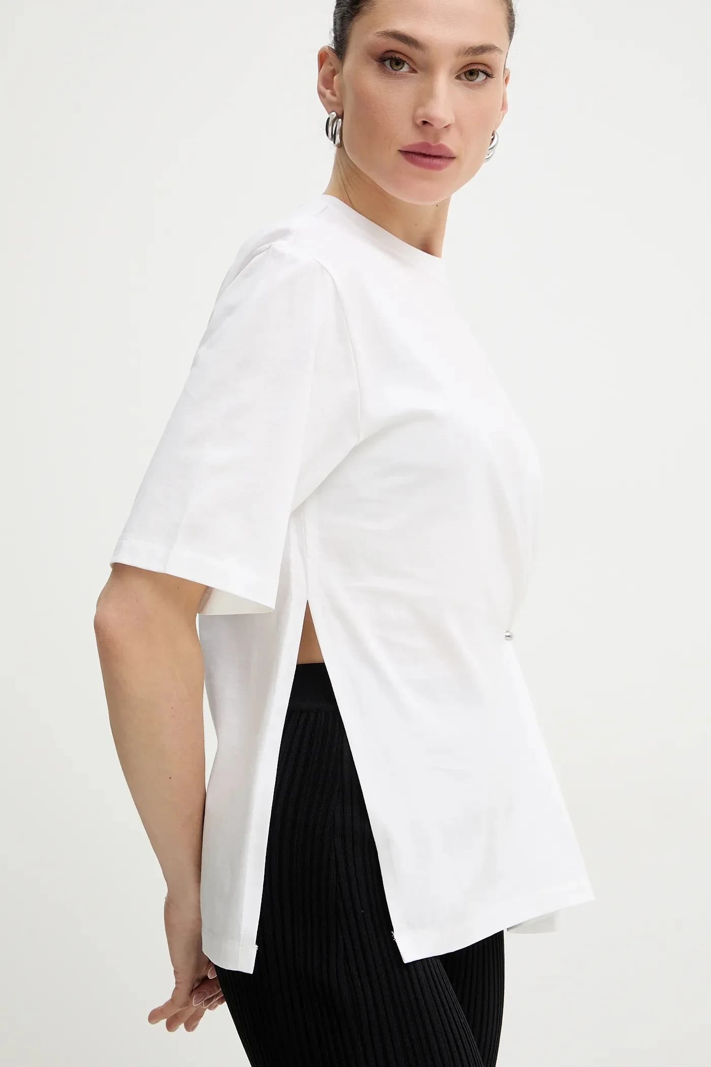 Хлопковая футболка - фото 4