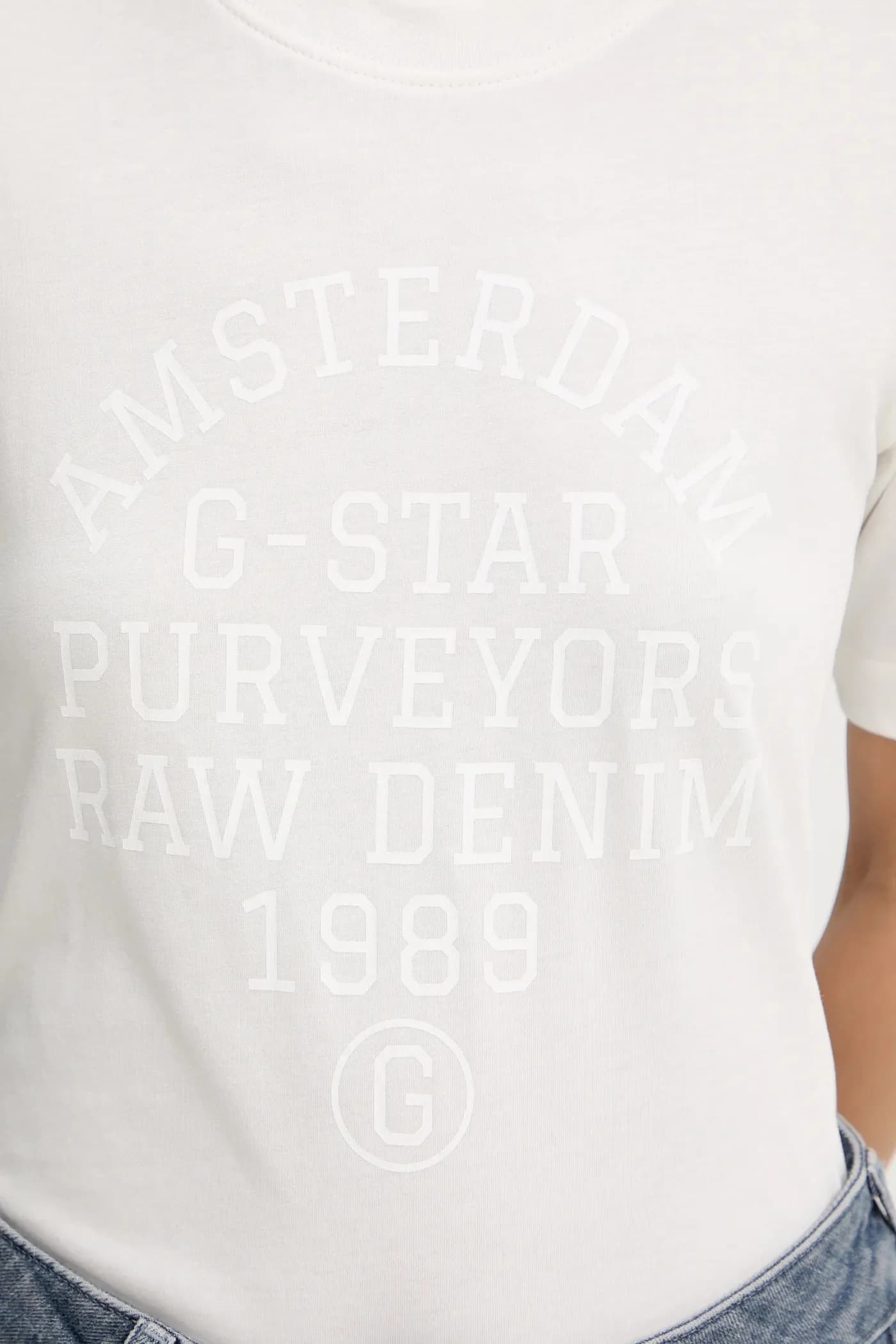 Хлопковая футболка с надписью gr - фото 5