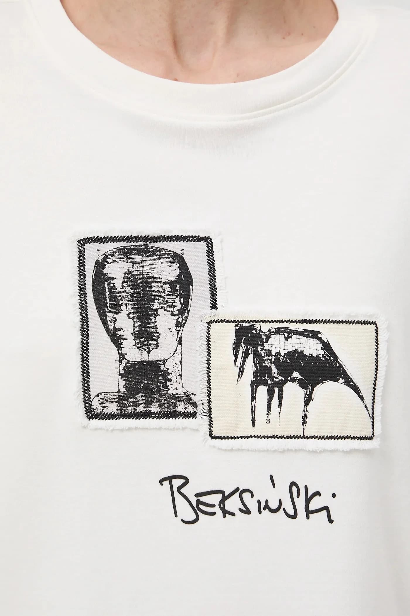 Хлопковая футболка - фото 6