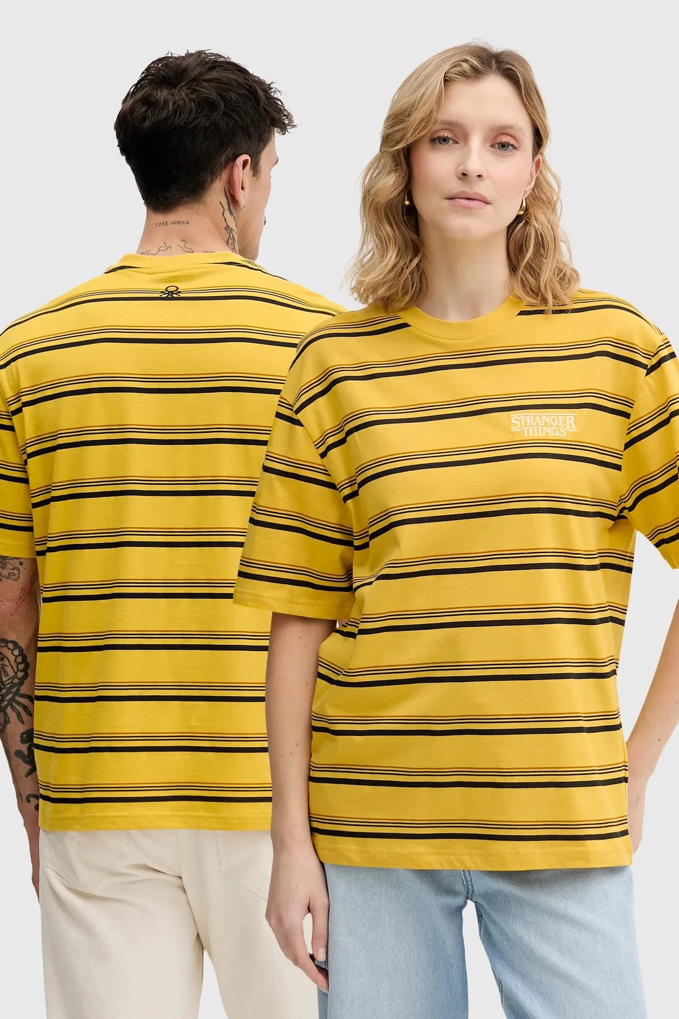 Хлопковая футболка x Stranger Things