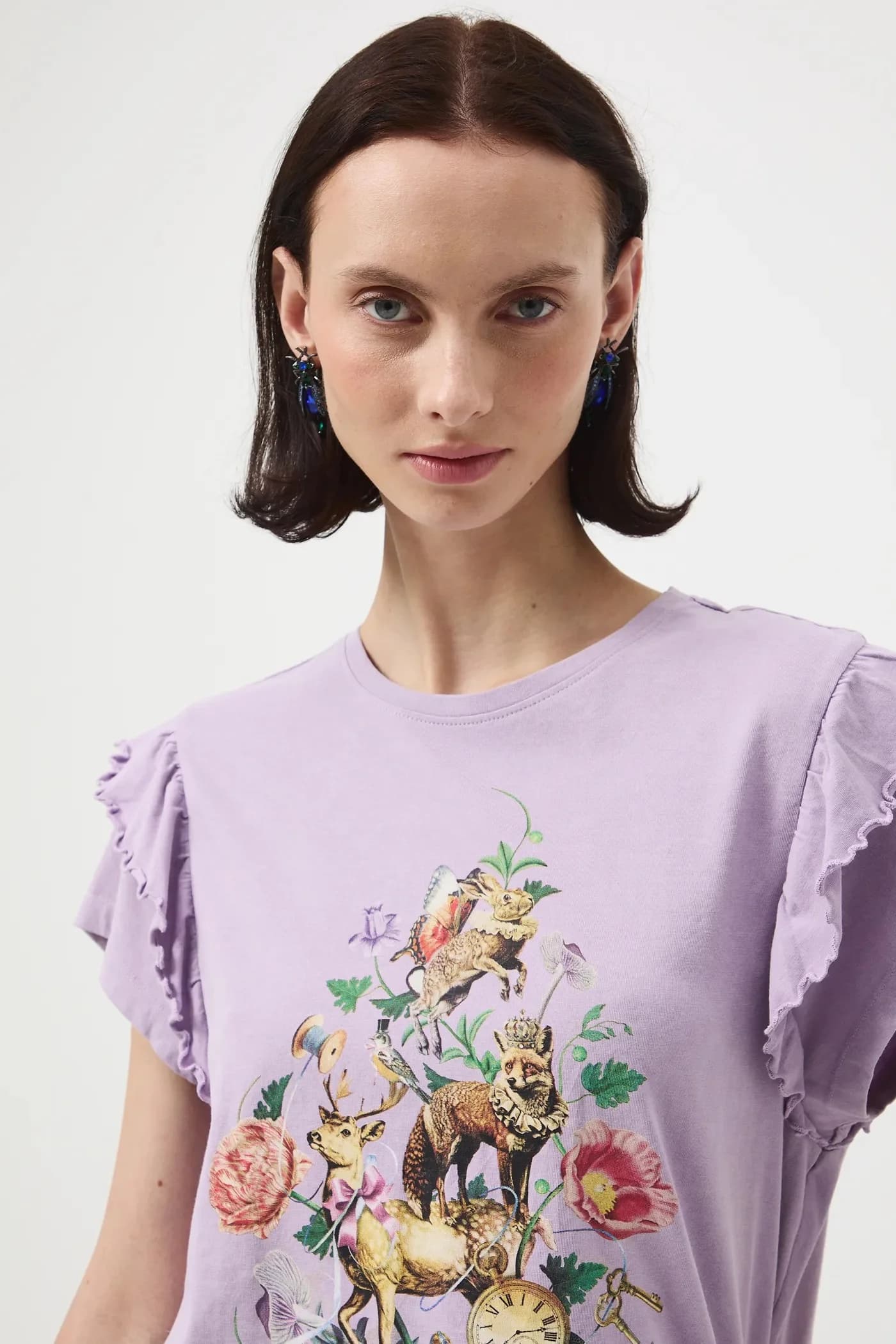 Хлопковая футболка - фото 4