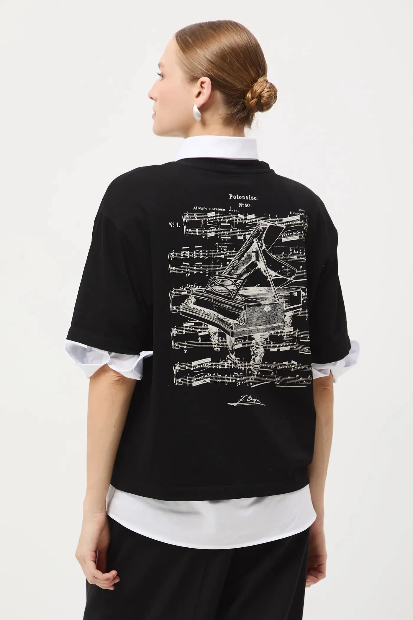 Хлопковая футболка - фото 4