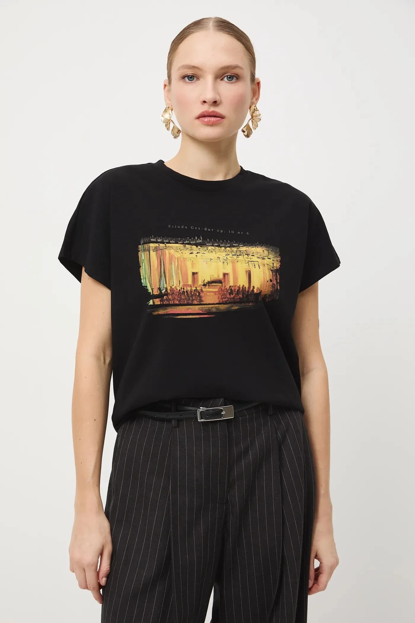 Хлопковая футболка - фото 3