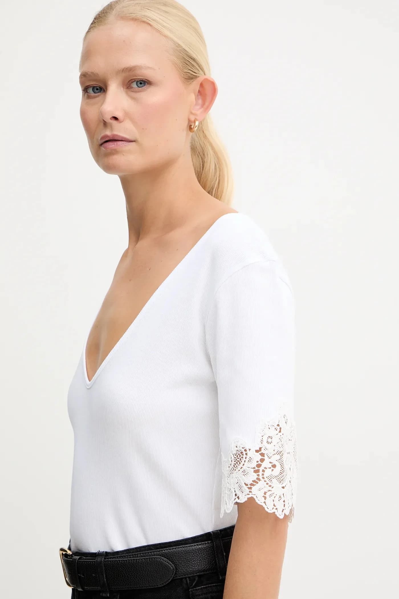 Хлопковая футболка - фото 4