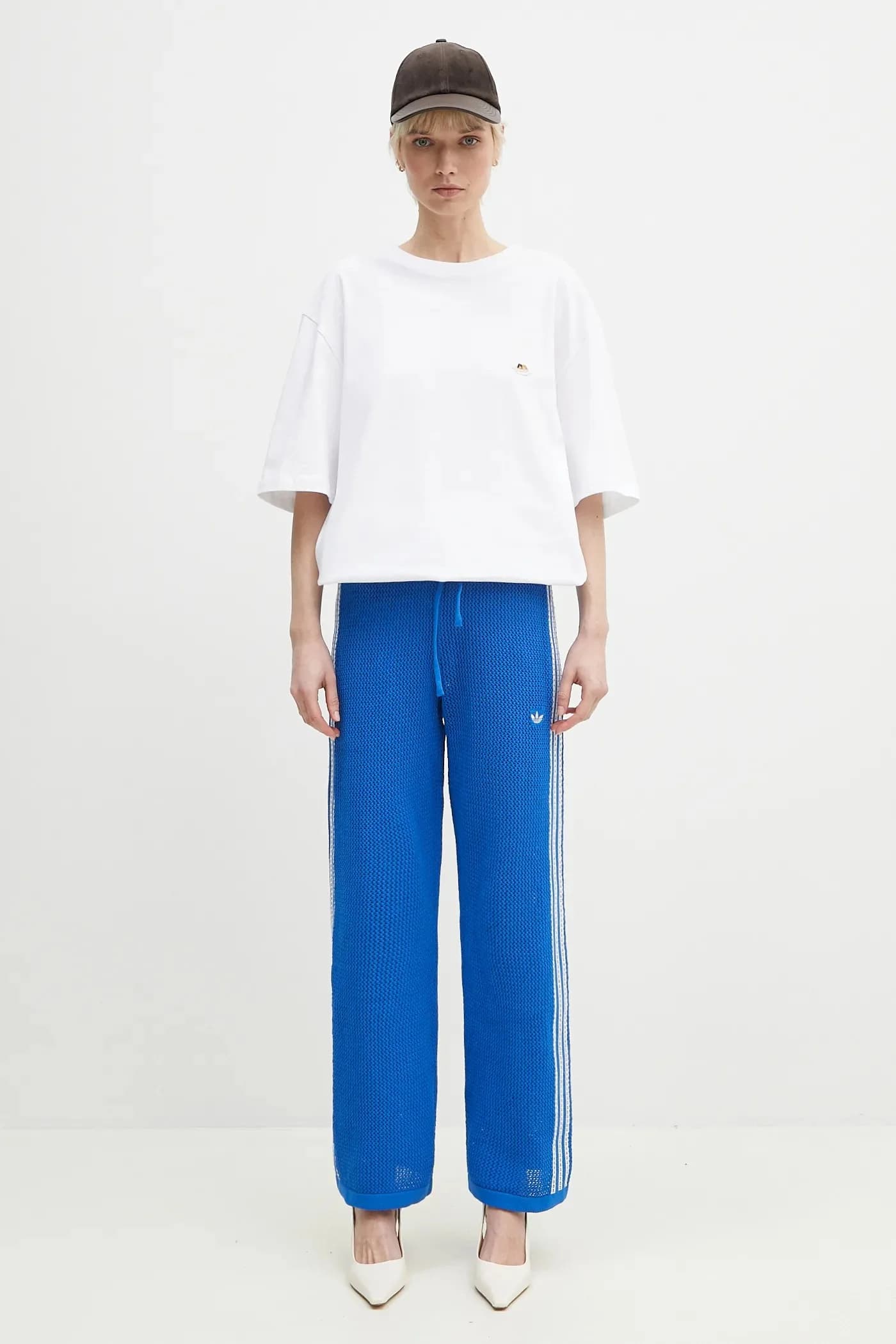 Хлопковая футболка свободного кроя с нашивкой Angel - фото 10