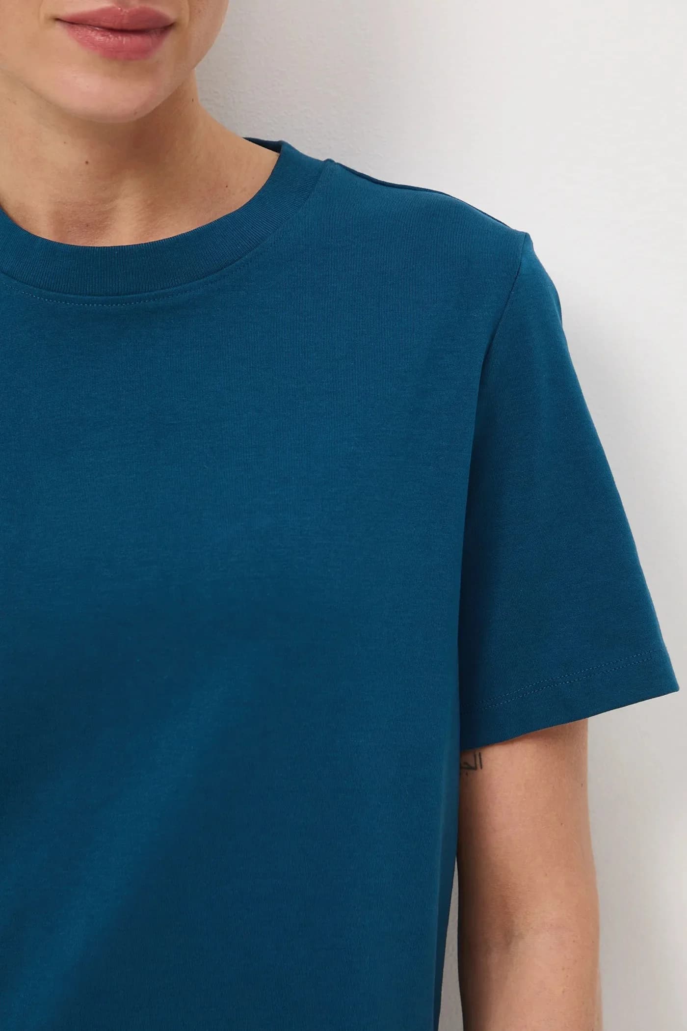 Хлопковая футболка - фото 5