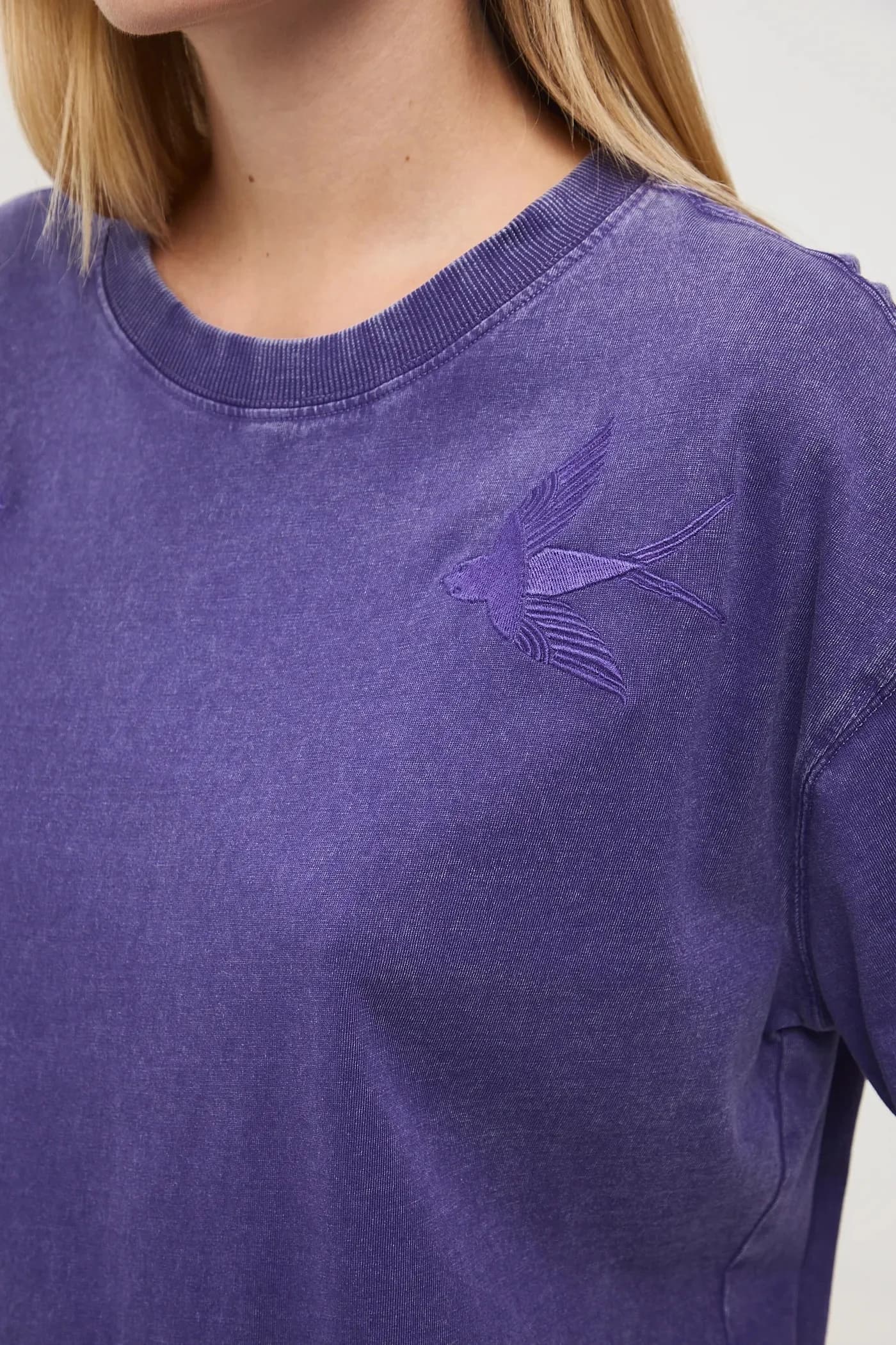 Хлопковая футболка - фото 6