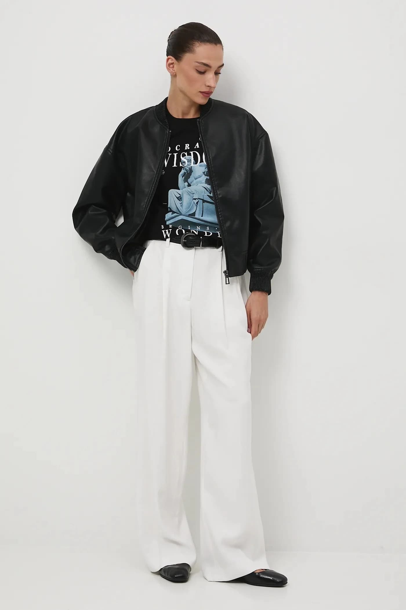 Хлопковая футболка - фото 3