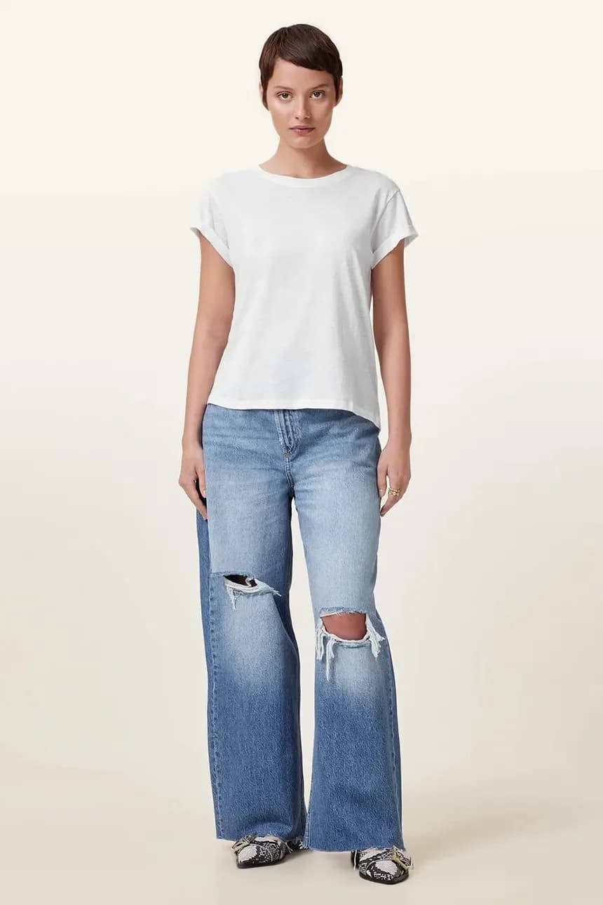 ANNA TEE хлопковая футболка - фото 5