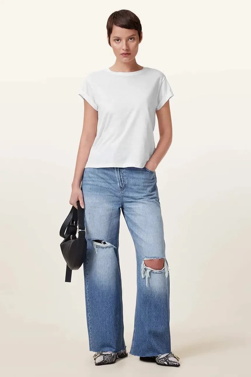 ANNA TEE хлопковая футболка - фото 6